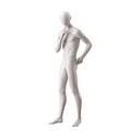 Male mannequin, collection NXT - gen Z, colour light grey, standing pose 026