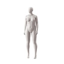 Plus size female mannequin, collection NXT - gen Z, colour light grey, standing pose 040