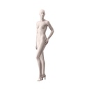 Lingerie mannequin, female, A-cup, nude skin color mat, standing pose 09A