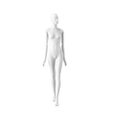 Elegant female mannequin, semi-abstract head, EU34, colour white, Mirror Mirror, pose FM002