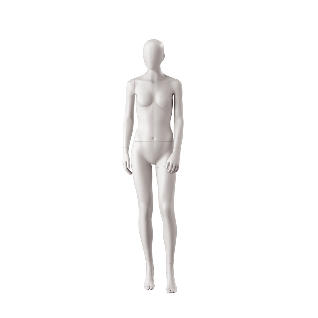 BINK - Female mannequin, collection NXT - gen Z, light grey, standing pose 116 lifted heels