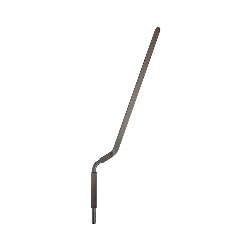 BINK - Brushed steel calfpin WO-CALF026_N