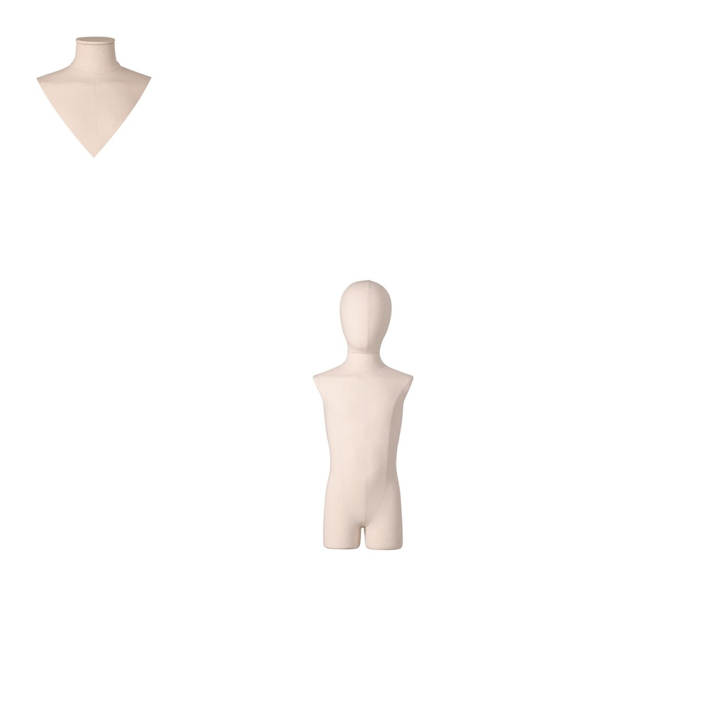 BINK - For rent, child dressform with legs ecru - 4 years 
