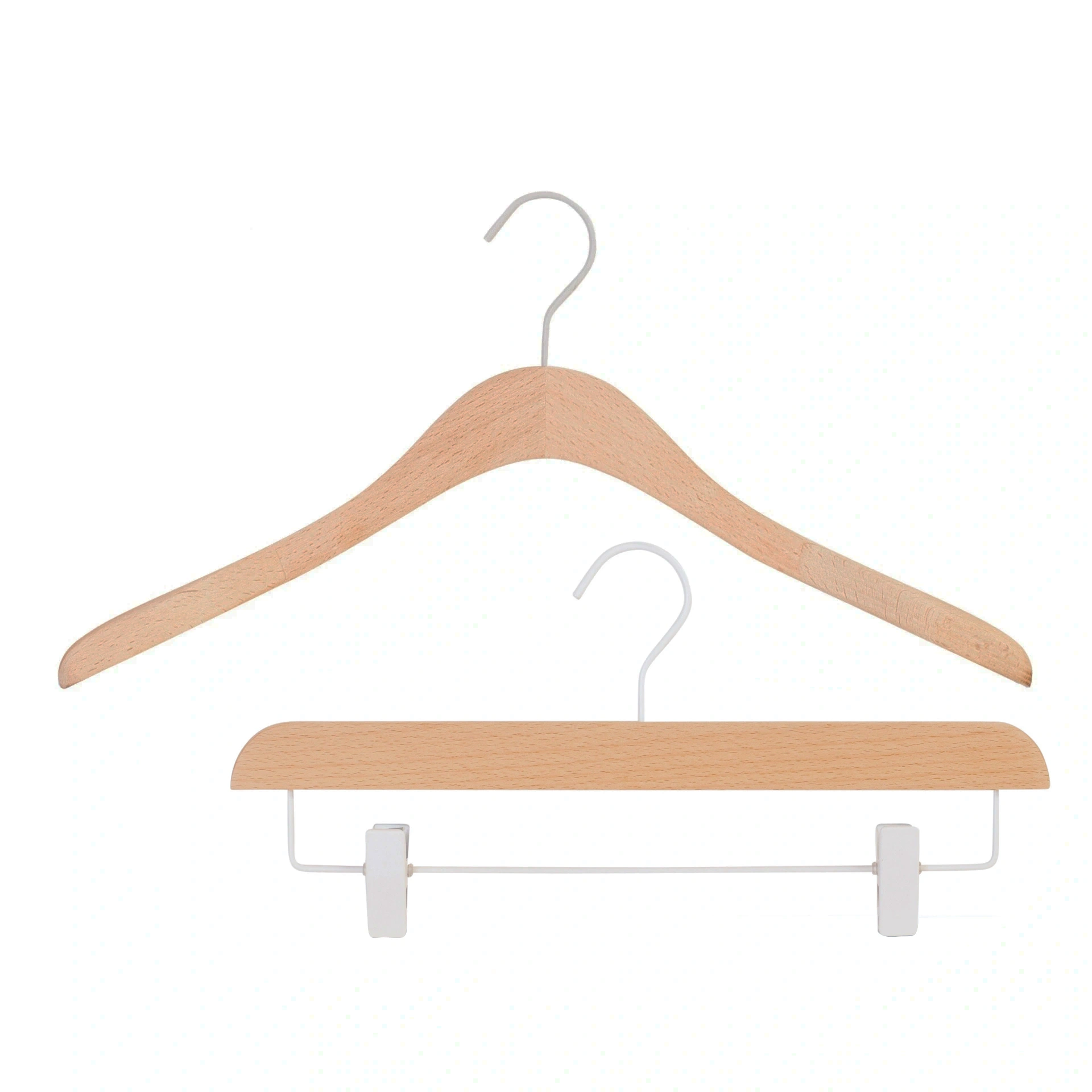 Refined: Wood & White hook