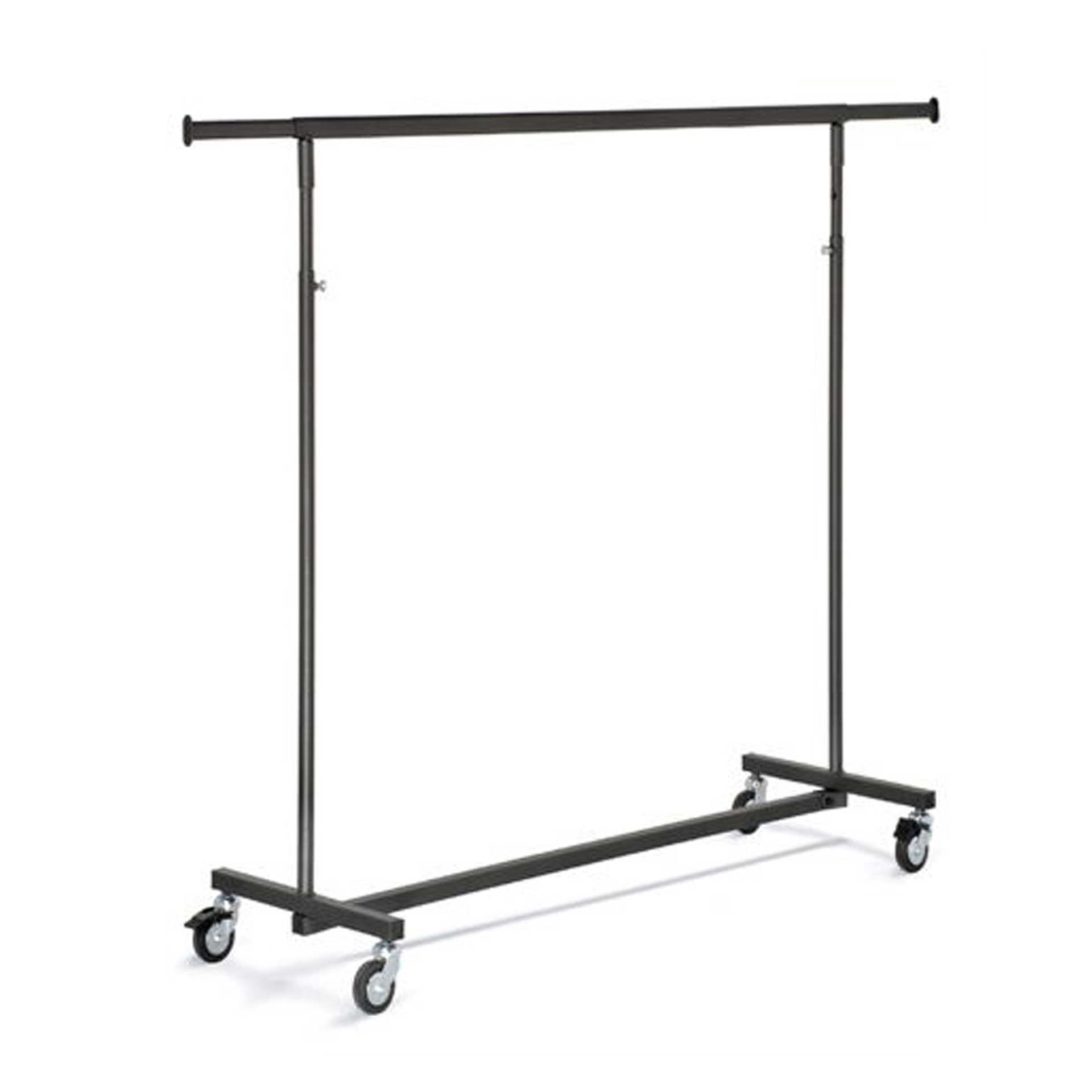 Rolling garment rails