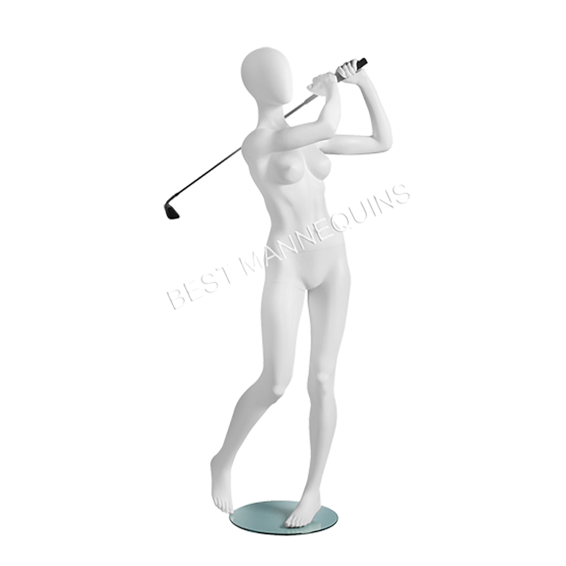 BINK - Female window mannequin abstract head, Metro Sport