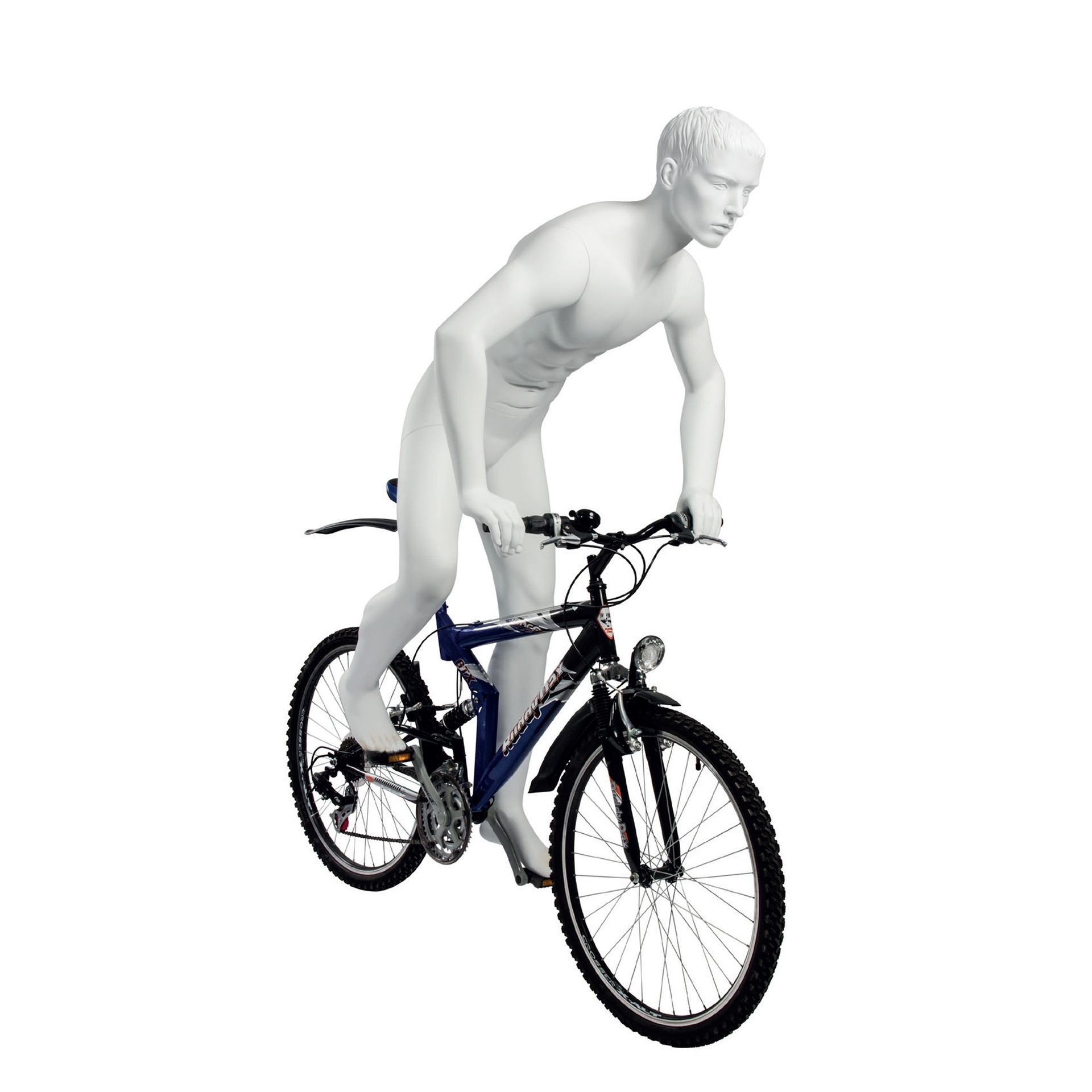 BINK - Male window mannequin sculpted hair, All Sports