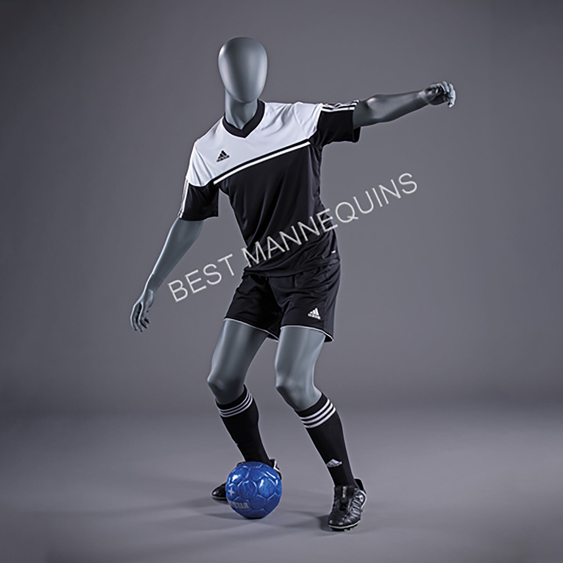 BINK - Male window mannequin abstract head, Metro Sport