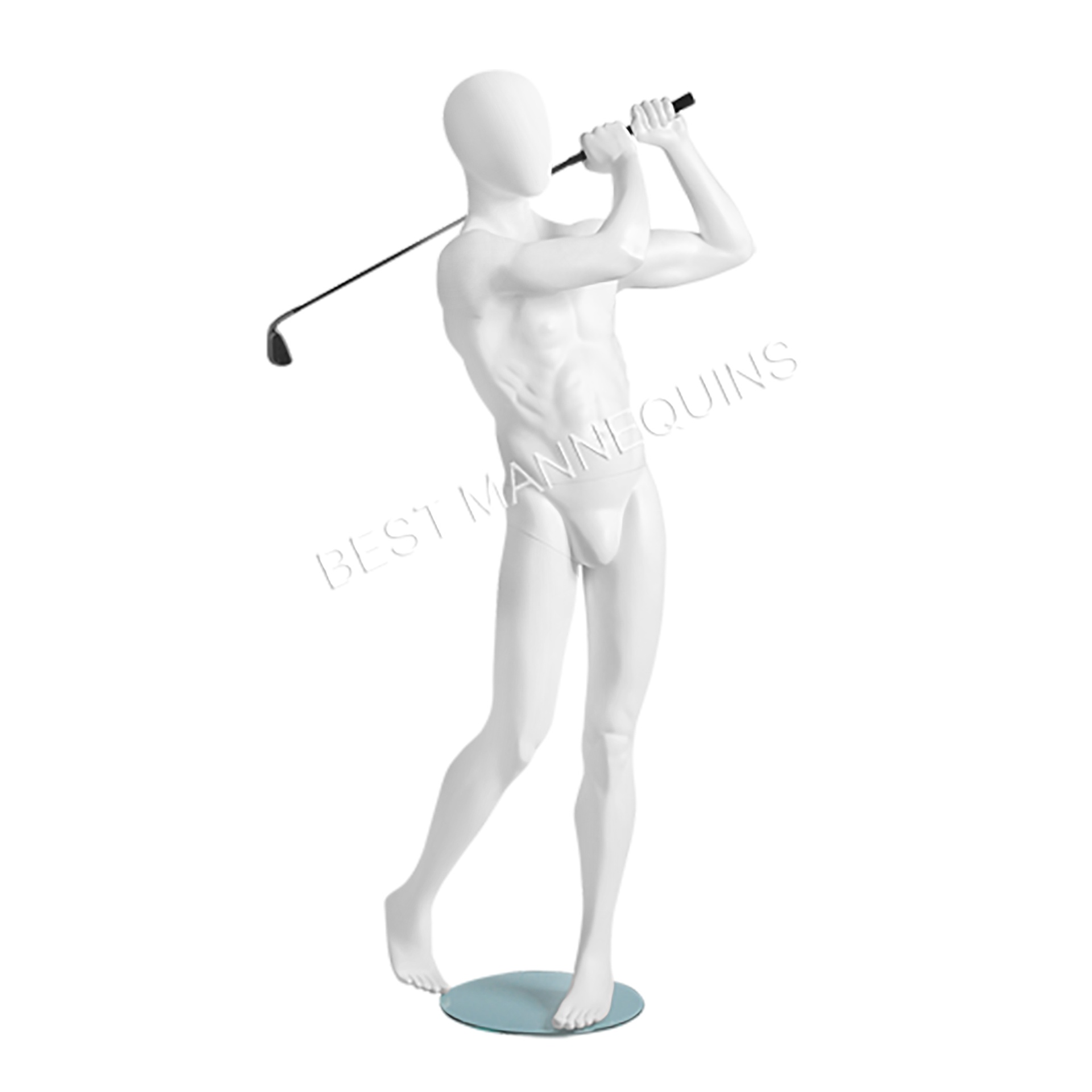 BINK - Male window mannequin abstract head, Metro Sport