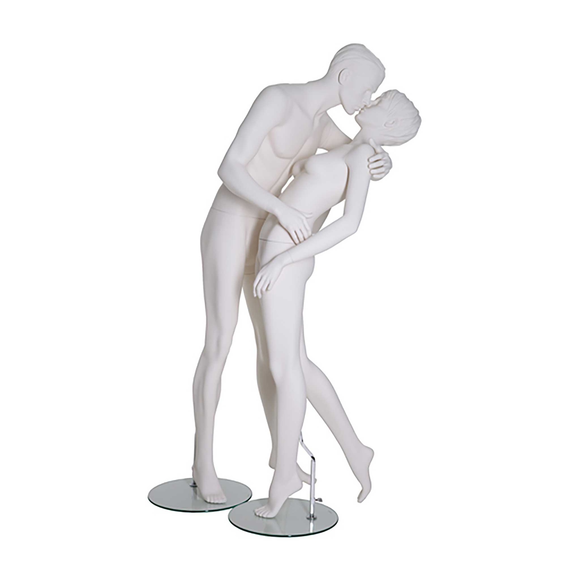 BINK - Male and female mannequin sculpted, Couple in Love