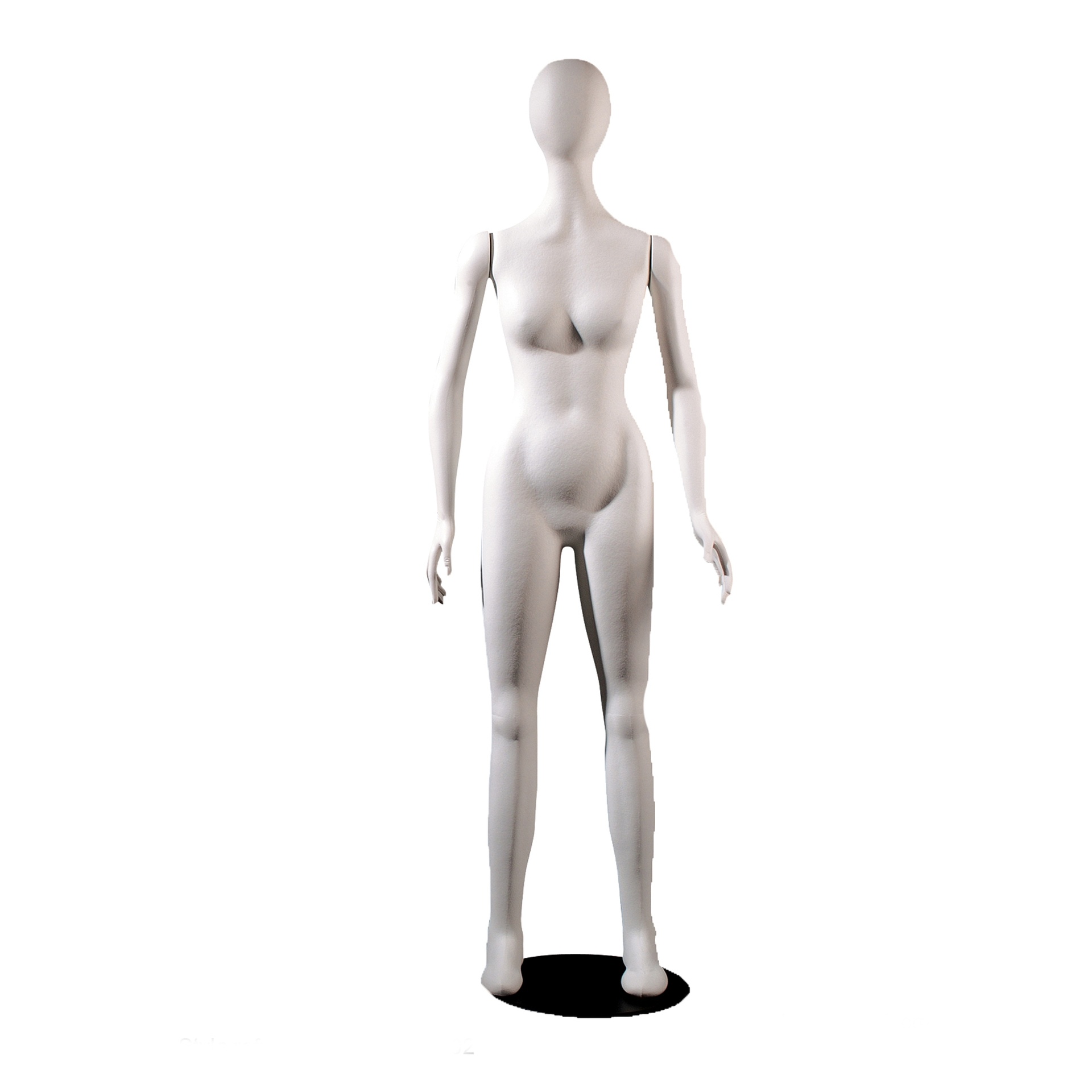 BINK - Flexible female mannequin abstract head, Polyflex