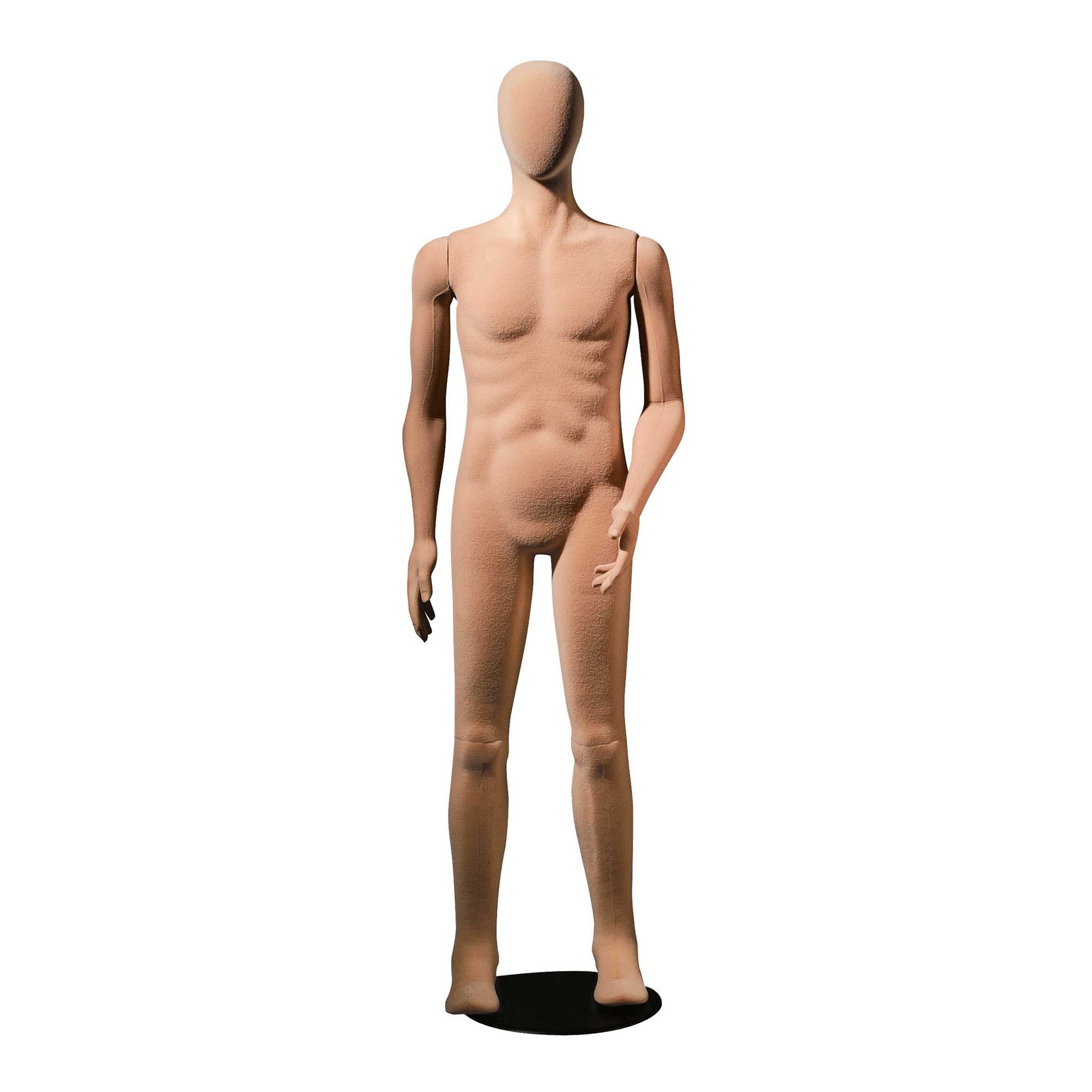 Flexible male mannequin abstract head, Polyflex
