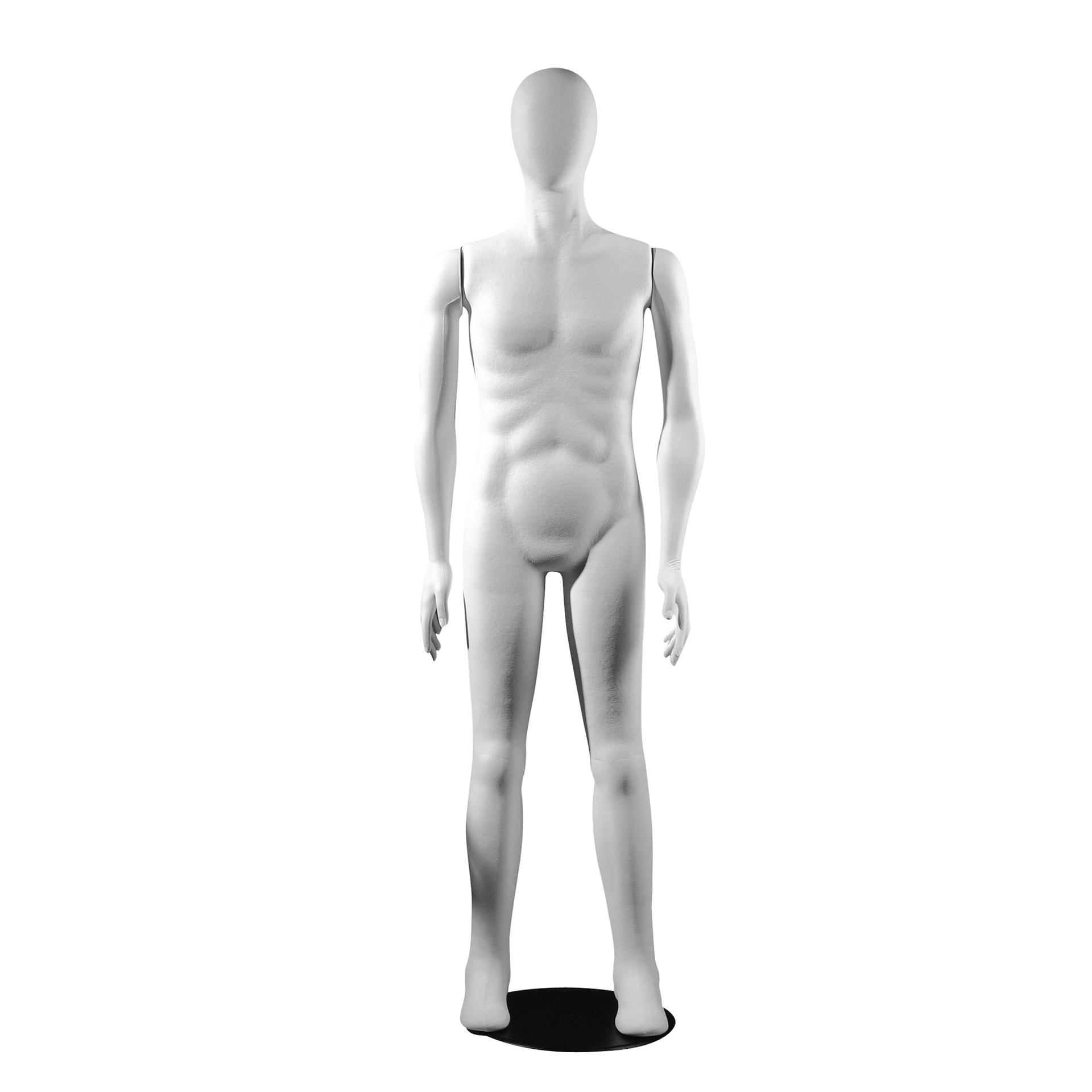 BINK - Flexible male mannequin abstract head, Polyflex