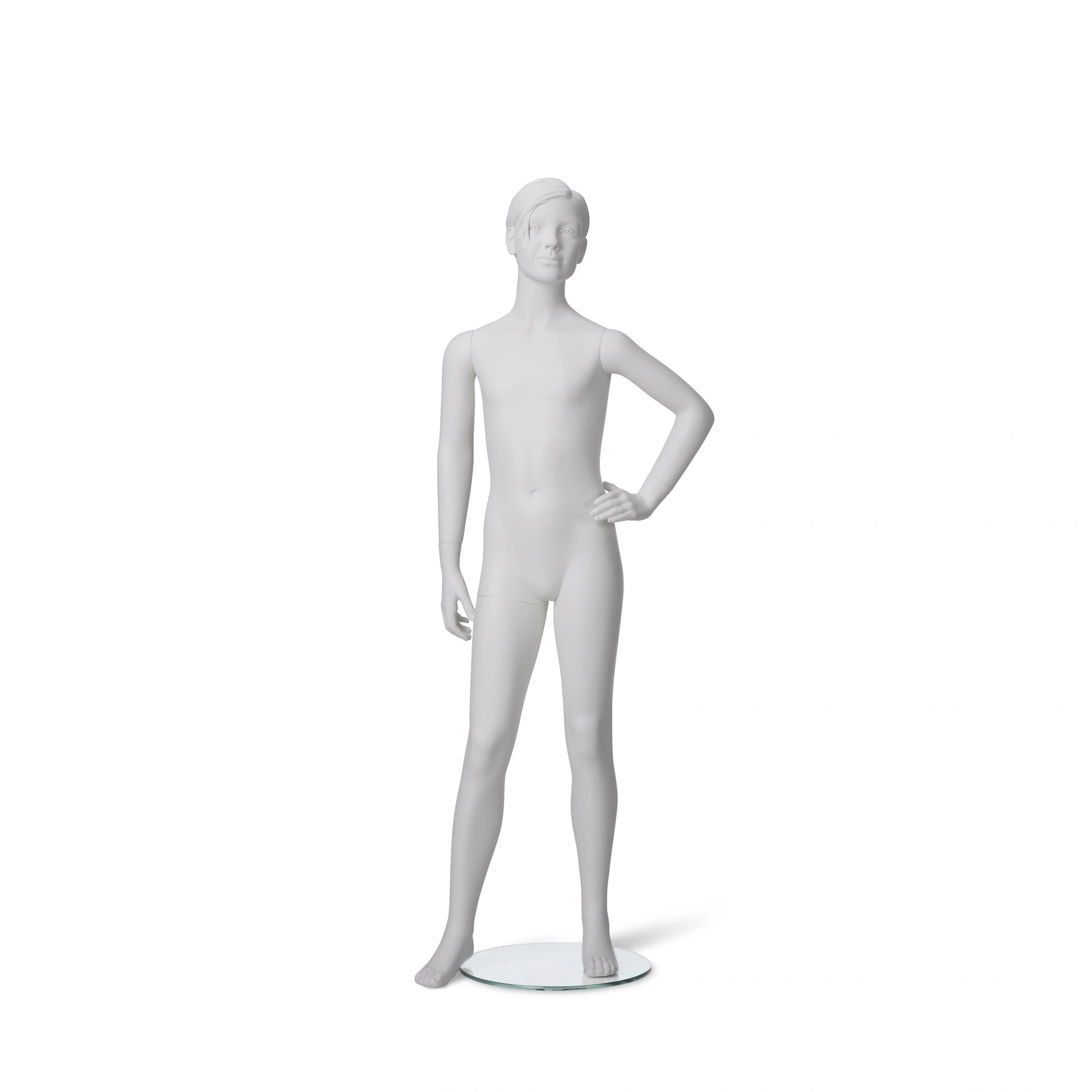 child mannequin sculpted hair, 10 yr, Q-Kids