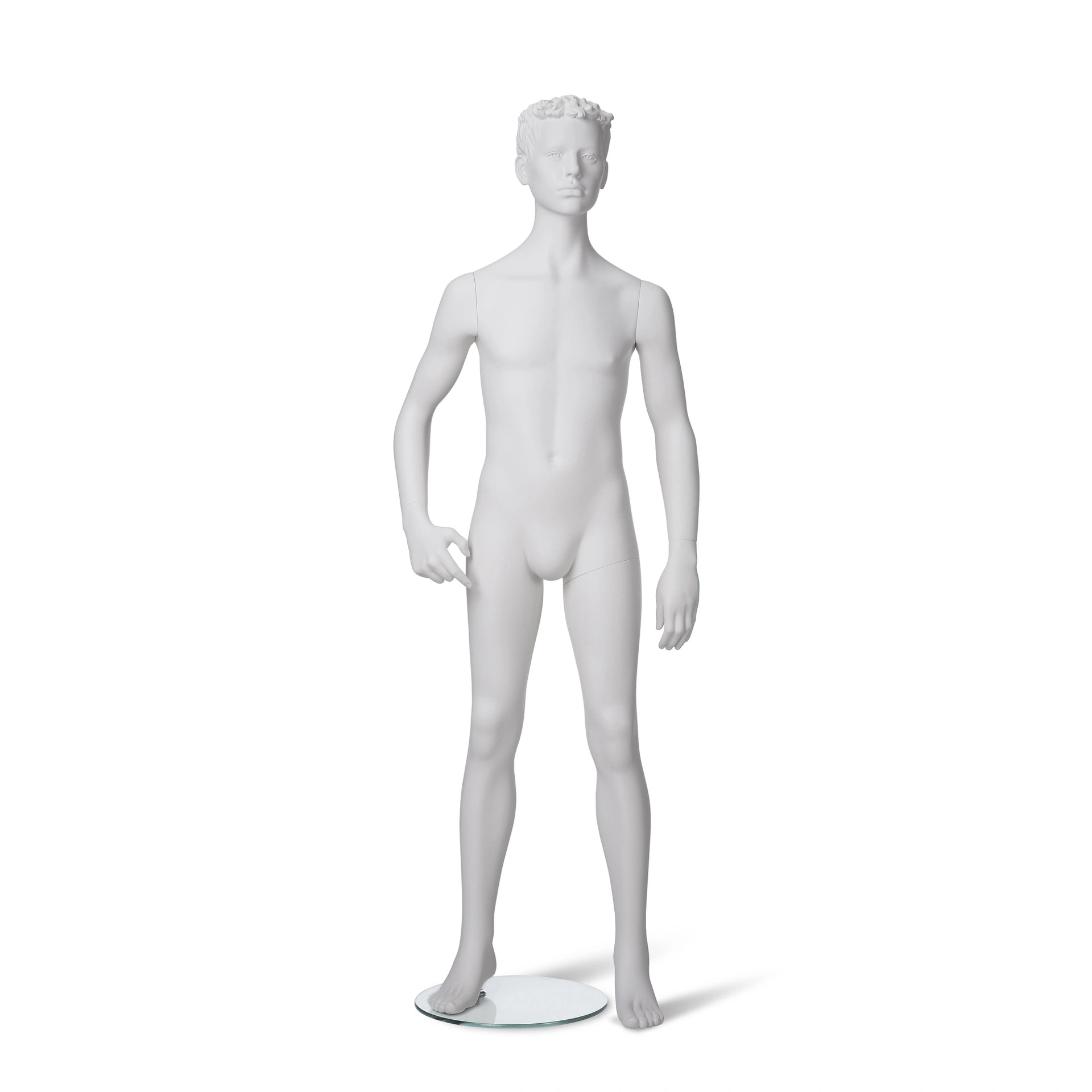 child mannequin sculpted hair, 12 yr, Q-Kids