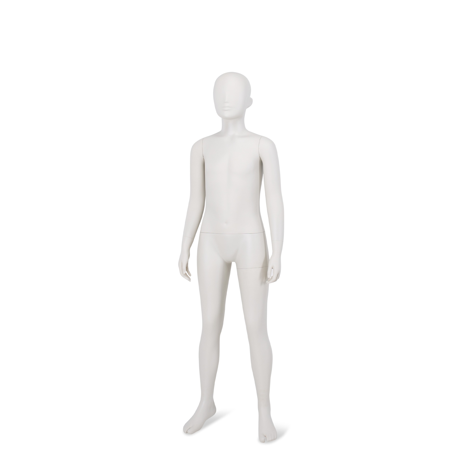 BINK - Child display mannequin w abstract head, greywhite