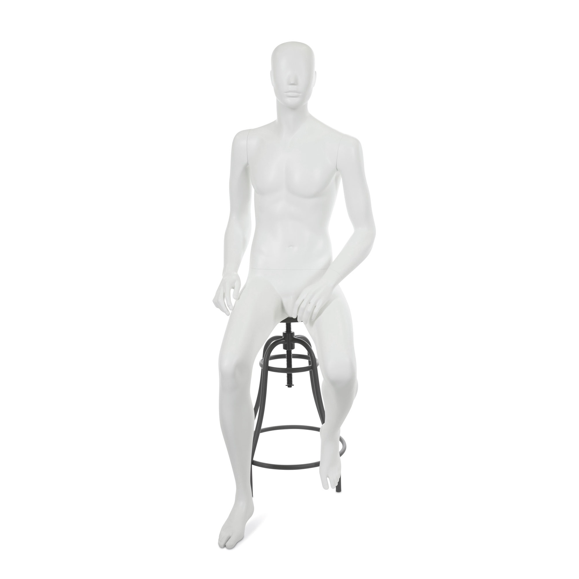 BINK - Male window mannequin, interchangeable face