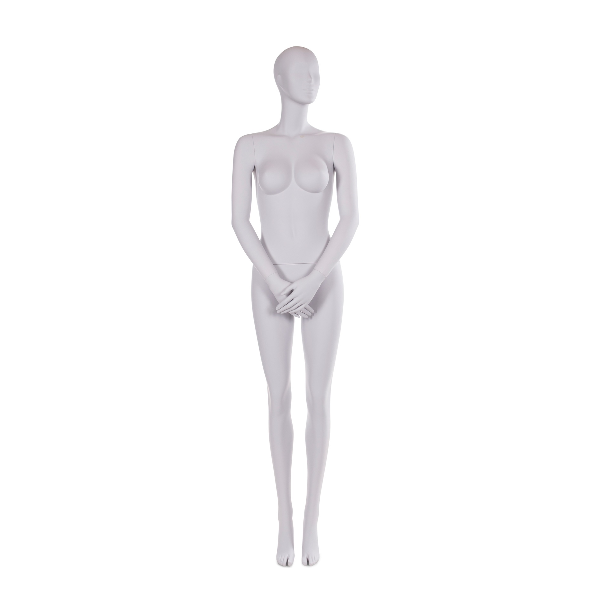BINK - Female window mannequin abstract head, light grey