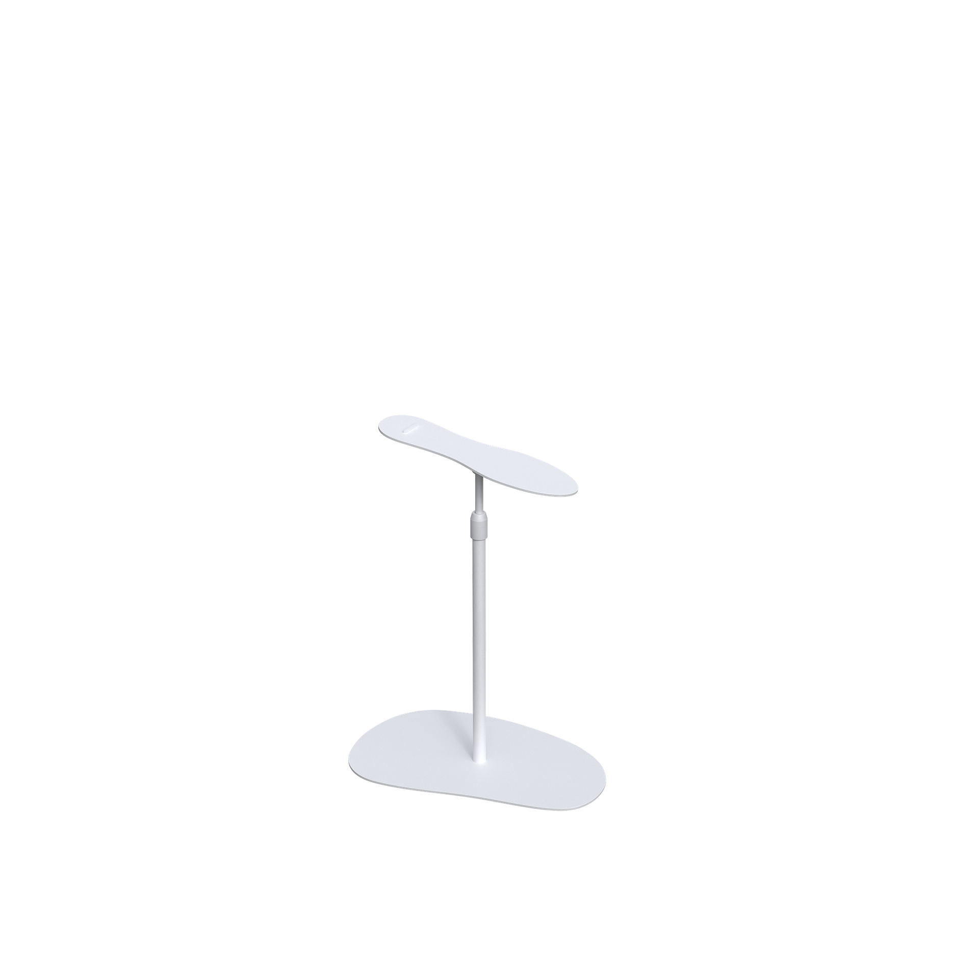 BINK - Shoe stand, adjustable height, white metal