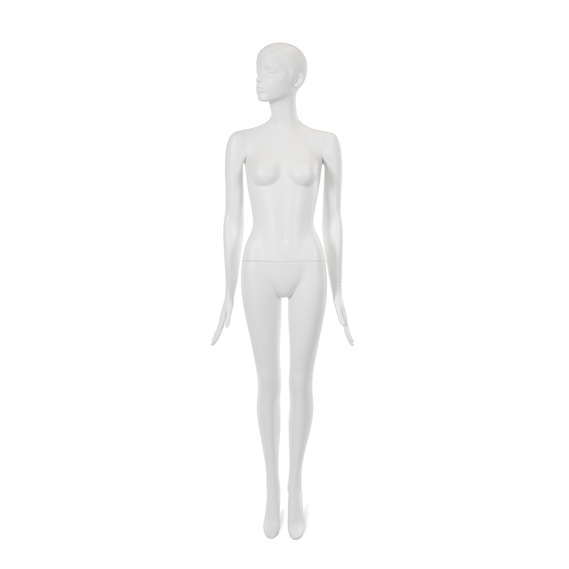 BINK - Abstrakte Damenschaufensterfigur, Fame, weiss