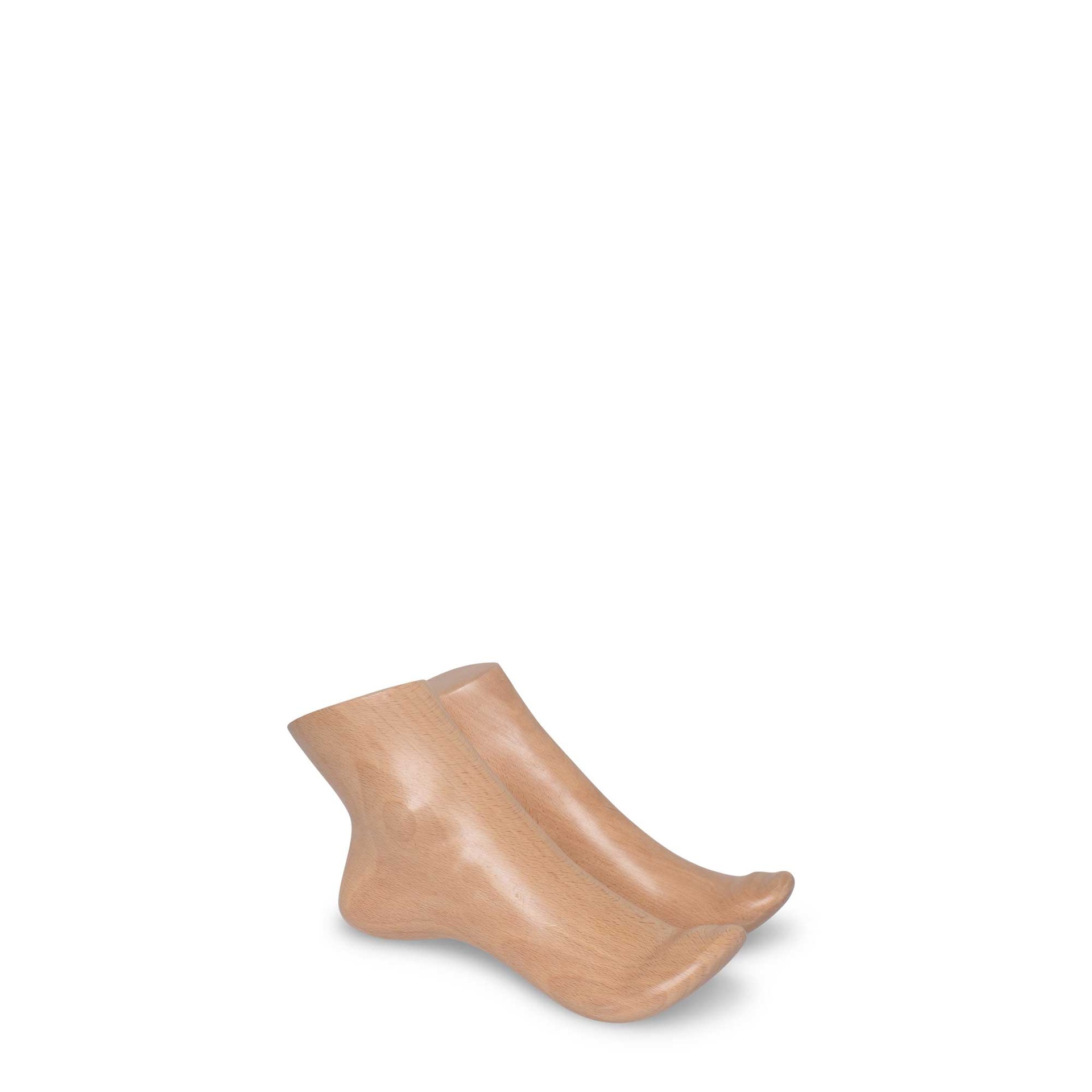 BINK - Pair of female feet, in wood, natural finish