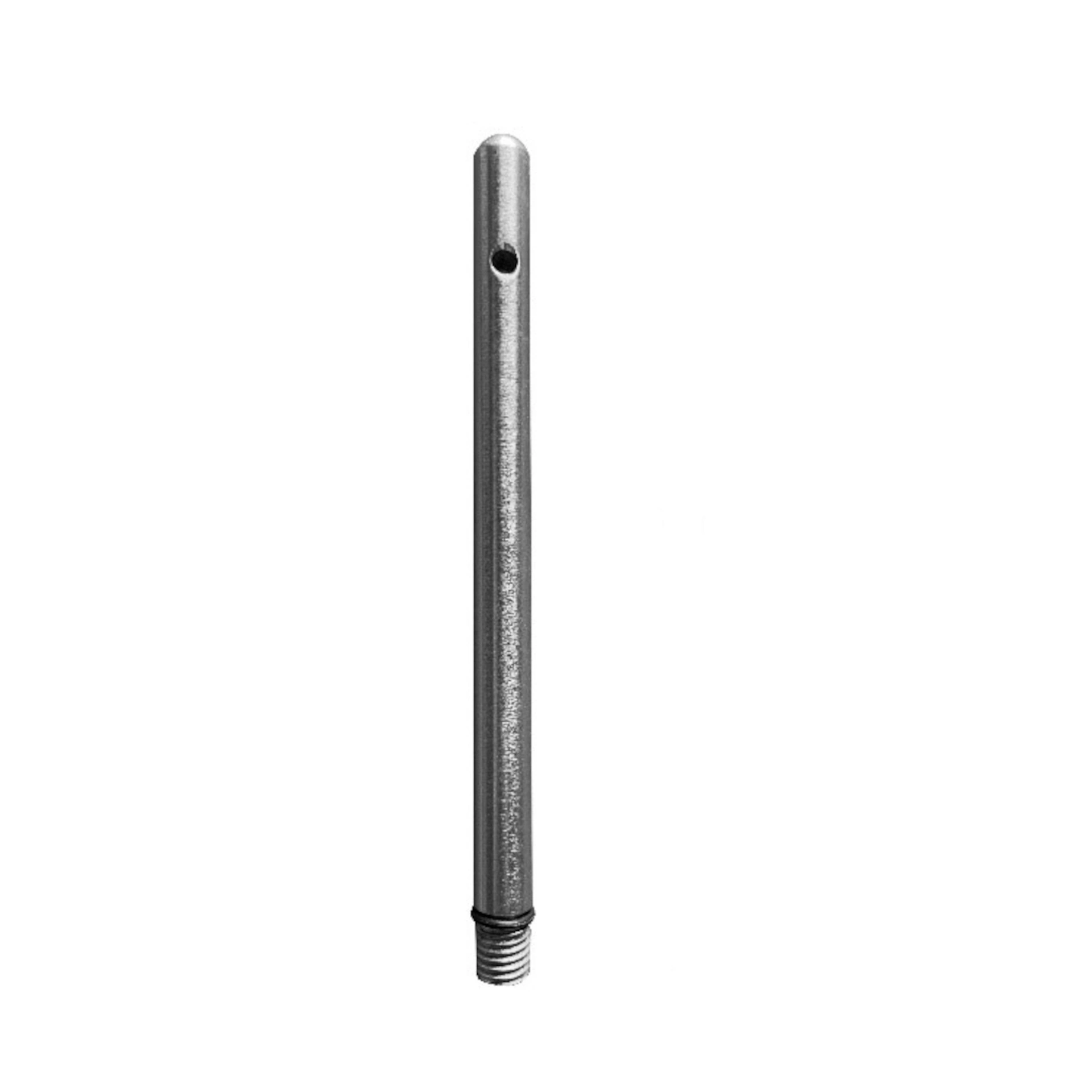 BINK - Footpin 18 cm length, M12, steel, silver chrome