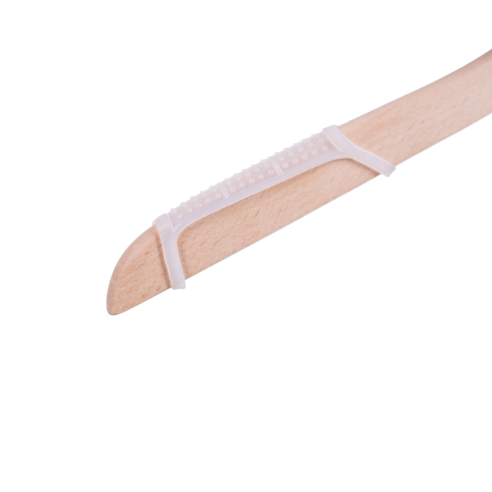 BINK - Non slip silicone strip, for clothes hanger, white - bag of 50 pairs (100 pcs)