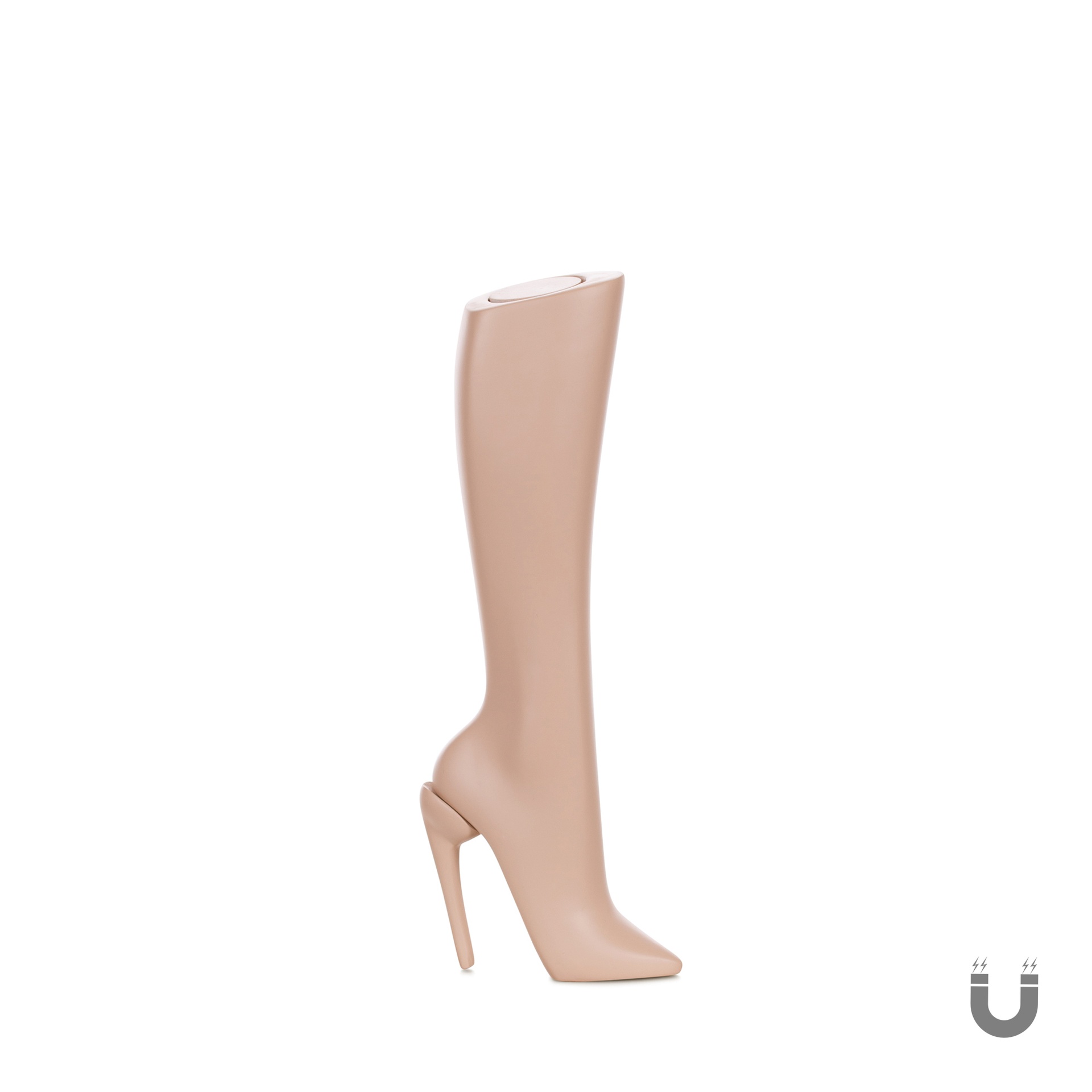BINK - Jambe femme, magnétique, FRP chair, incl socle