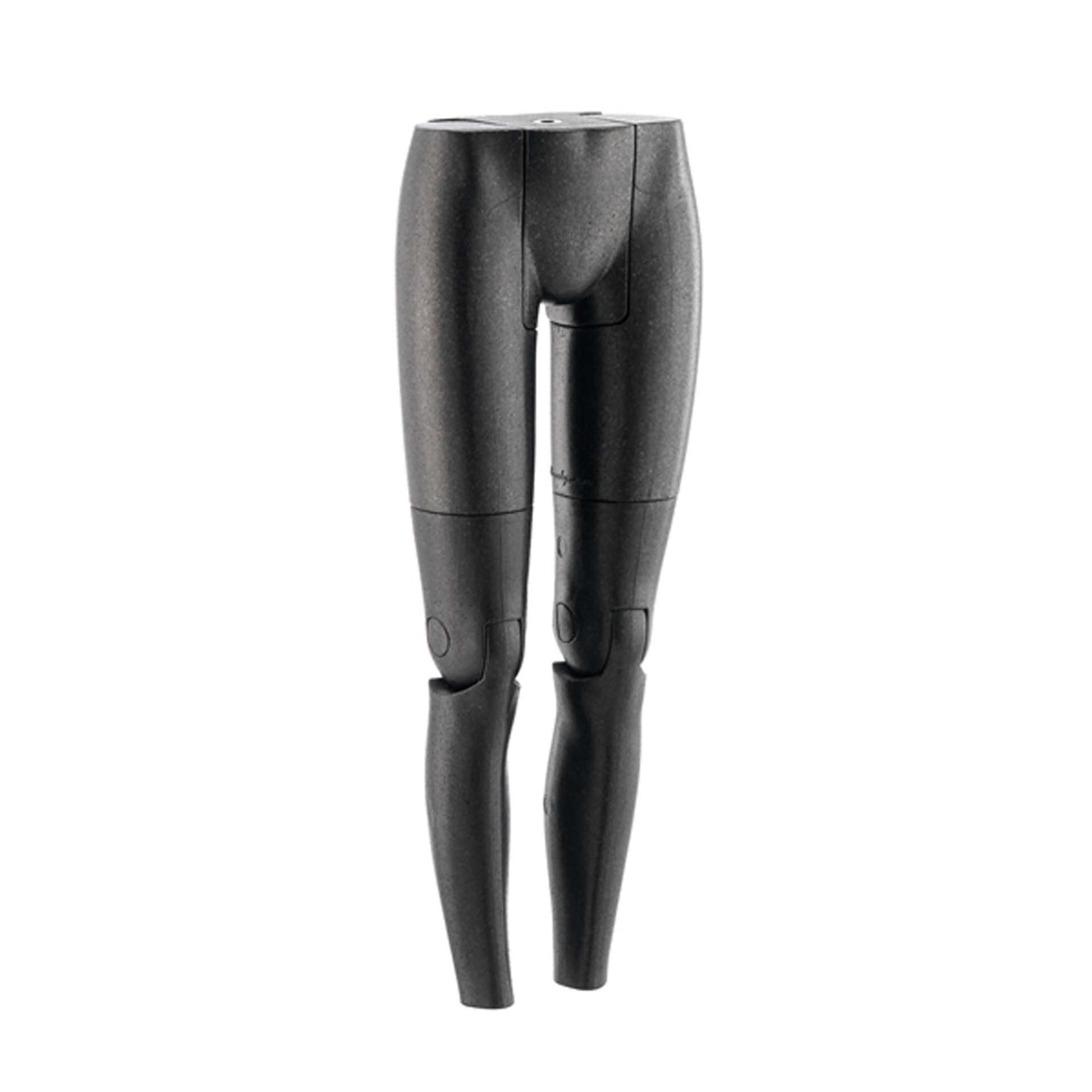Movable leg display, women, black