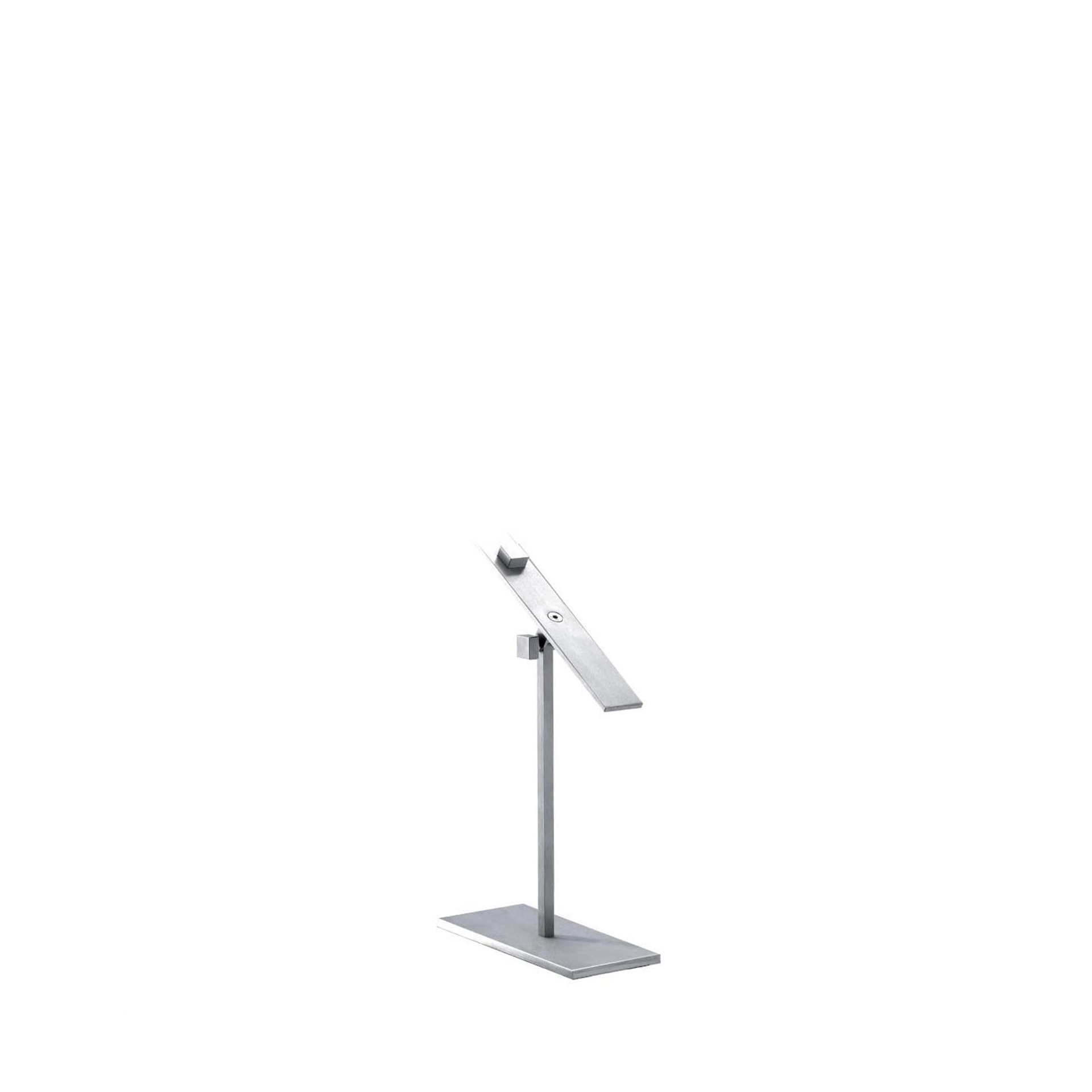 BINK - Shoe display, height 20 cm, brushed inox 