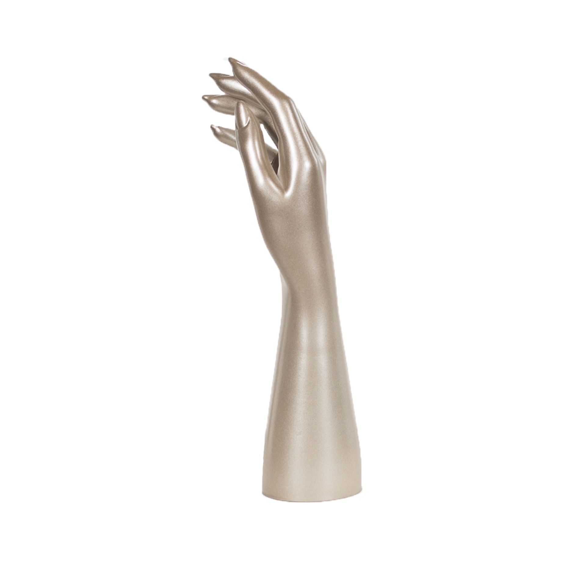 BINK - Hand display, FRP, metallic bronze/gold