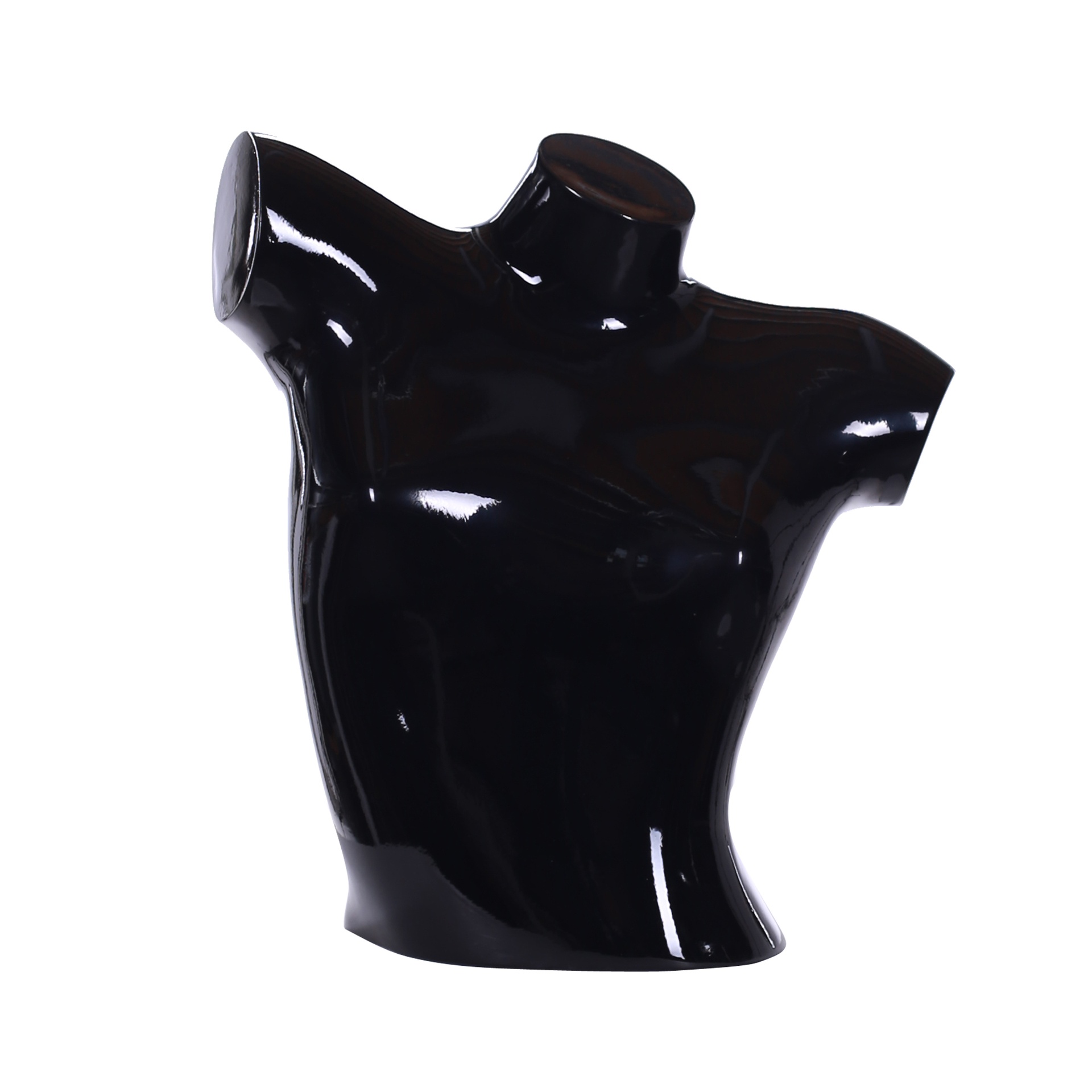 BINK - Female torso, height 39 cm, black high gloss