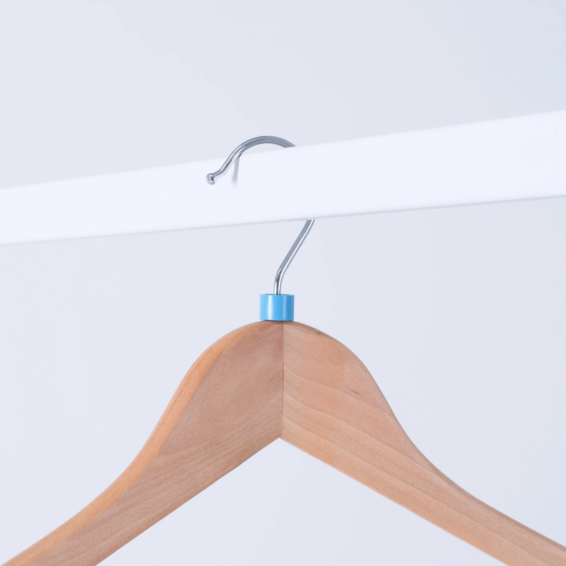 Maatclips voor kledinghangers type mini, lichtblauw