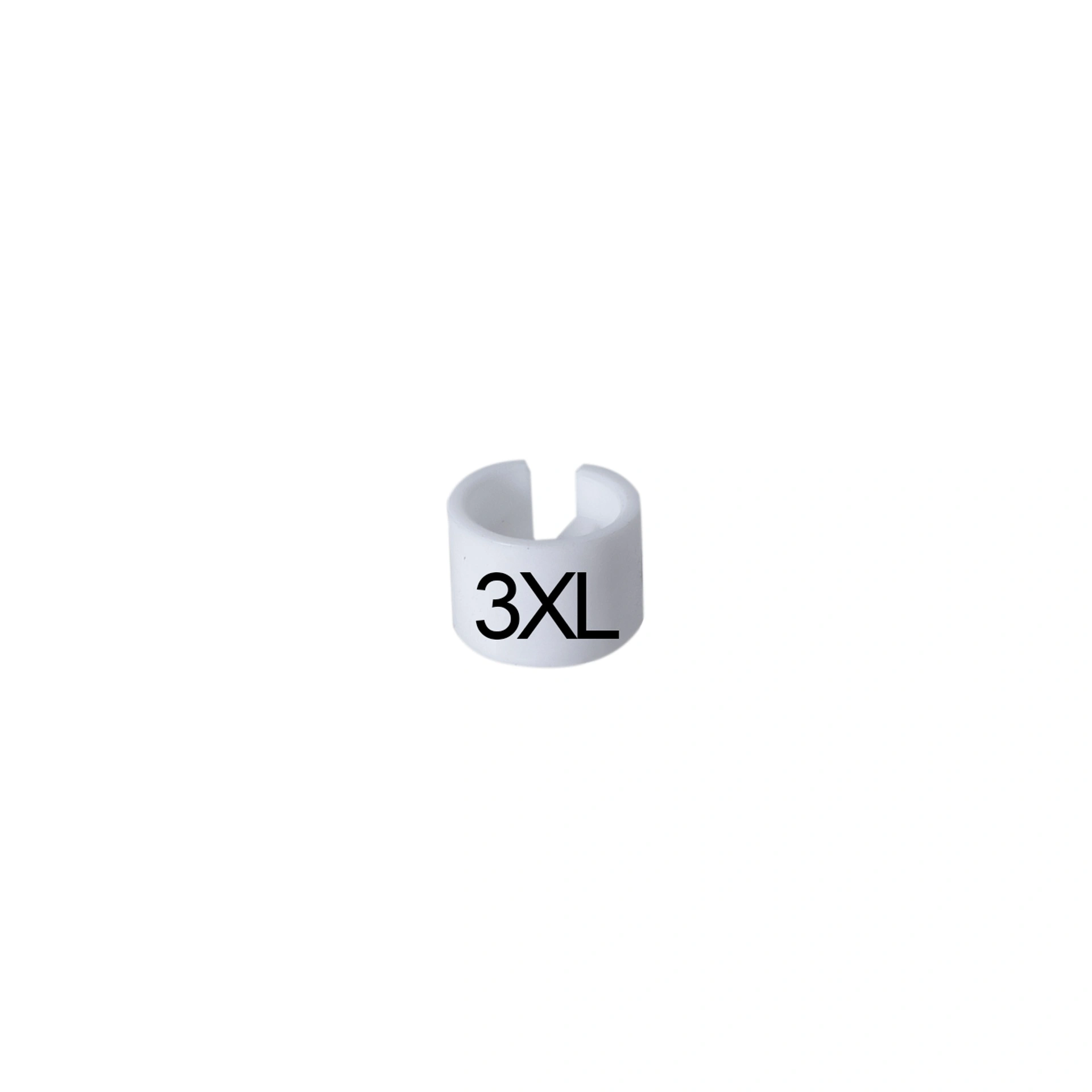 BINK - Marque cintre, couleur blanc, 100pcs