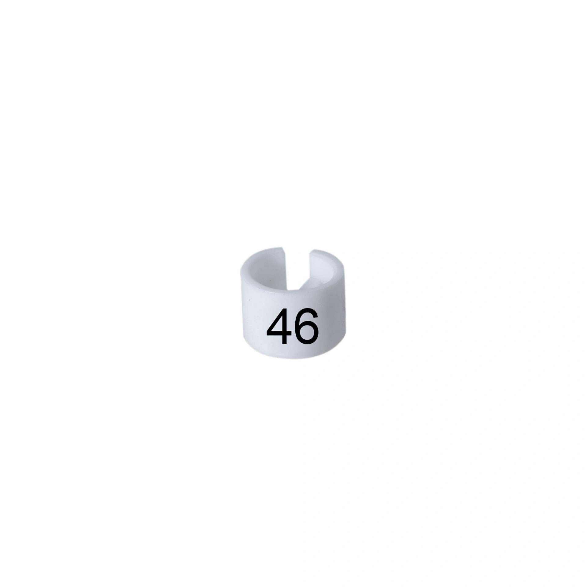 BINK - Colour cubes with size for hangers, mini, white, 100 pcs