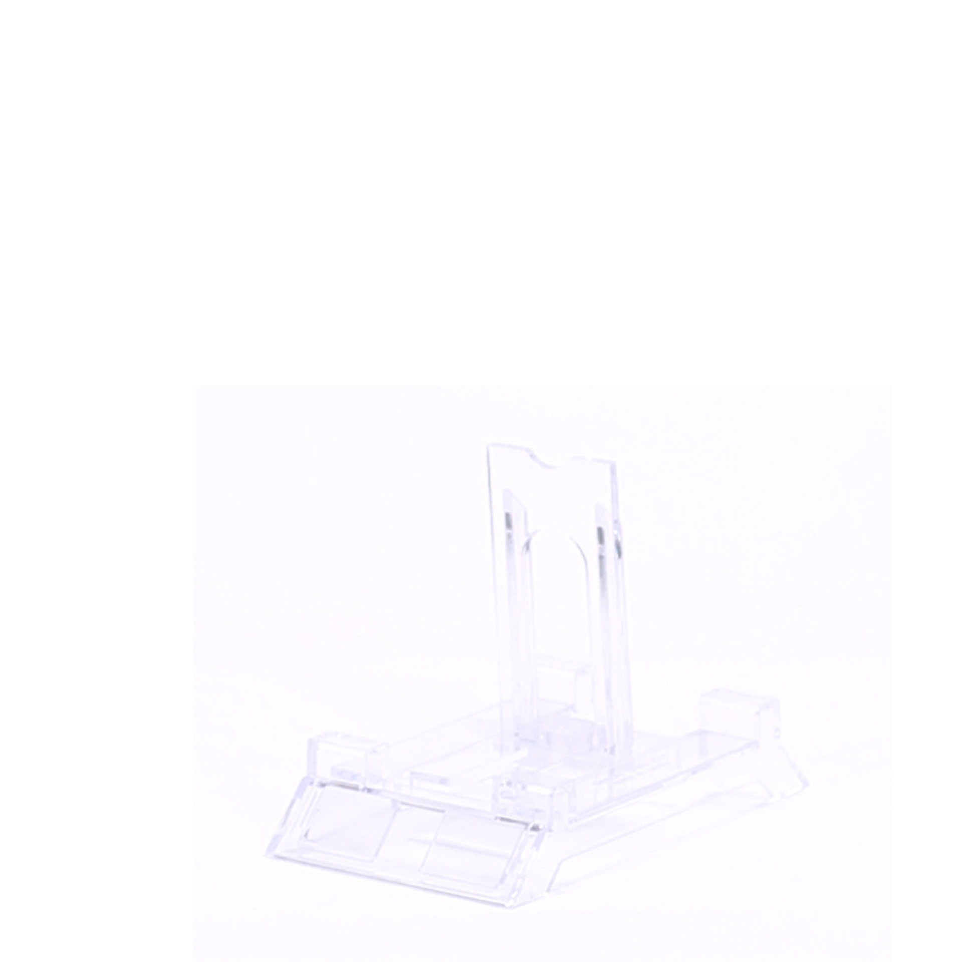 Adjustable display, finished in transparent acryl