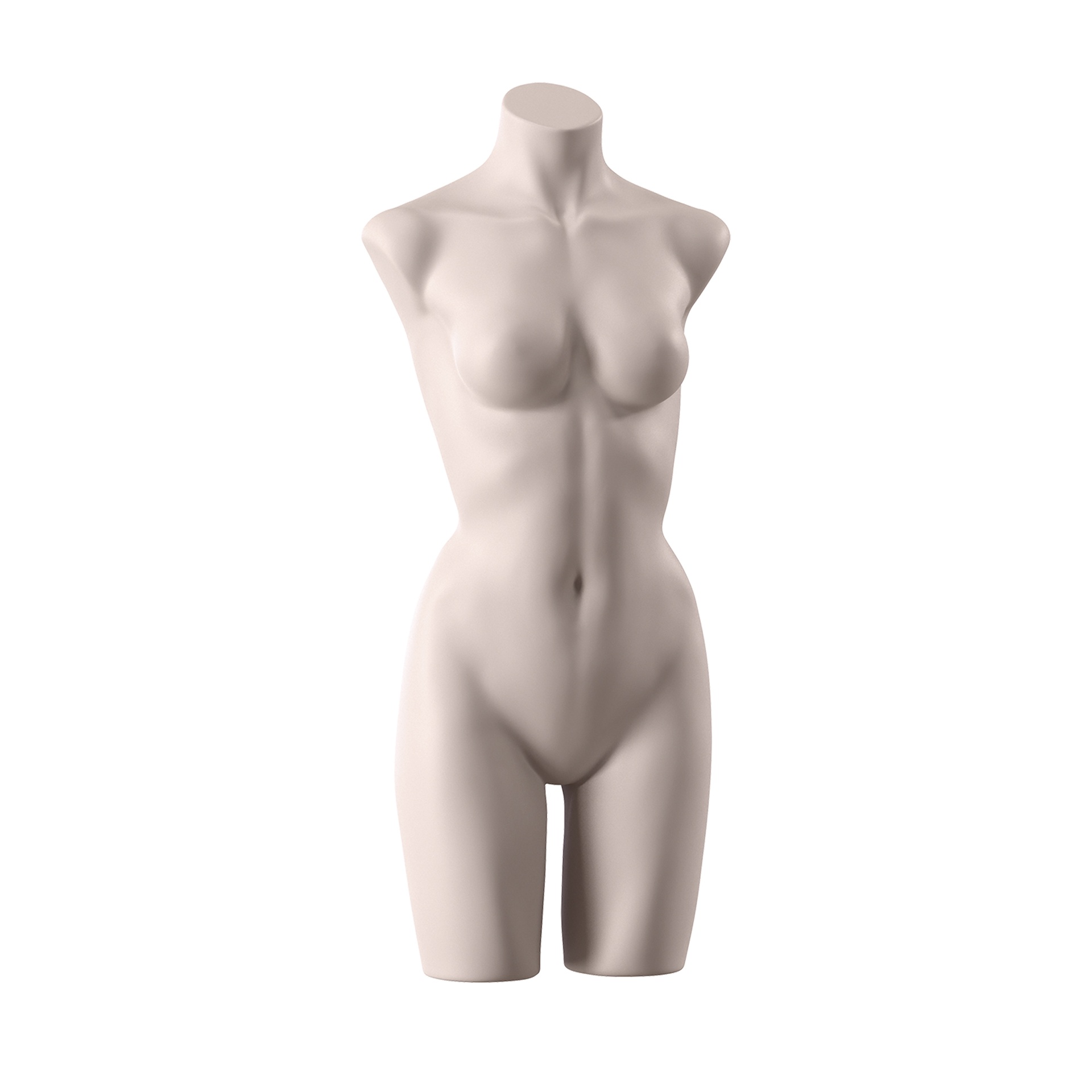 BINK - Lingerie-Torso, Dame, B-Körbchen, natürliche Hautfarbe, Pose 001
