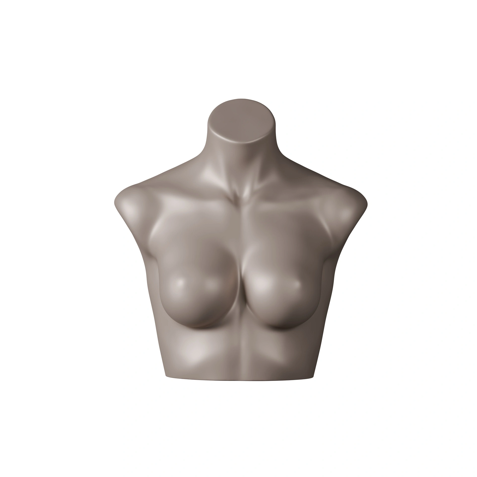 Buste de lingerie, femme, bonnet C, couleur chair bronze métallique, pose 102