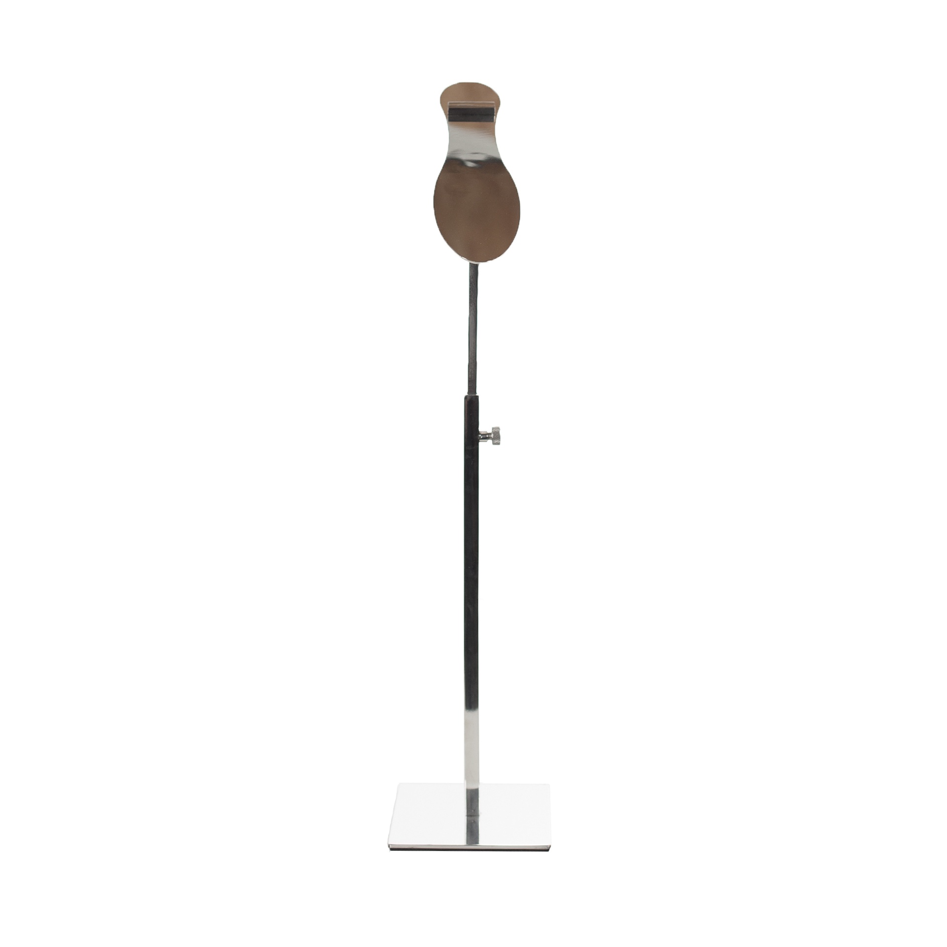 BINK - Adjustable shoe display, inox