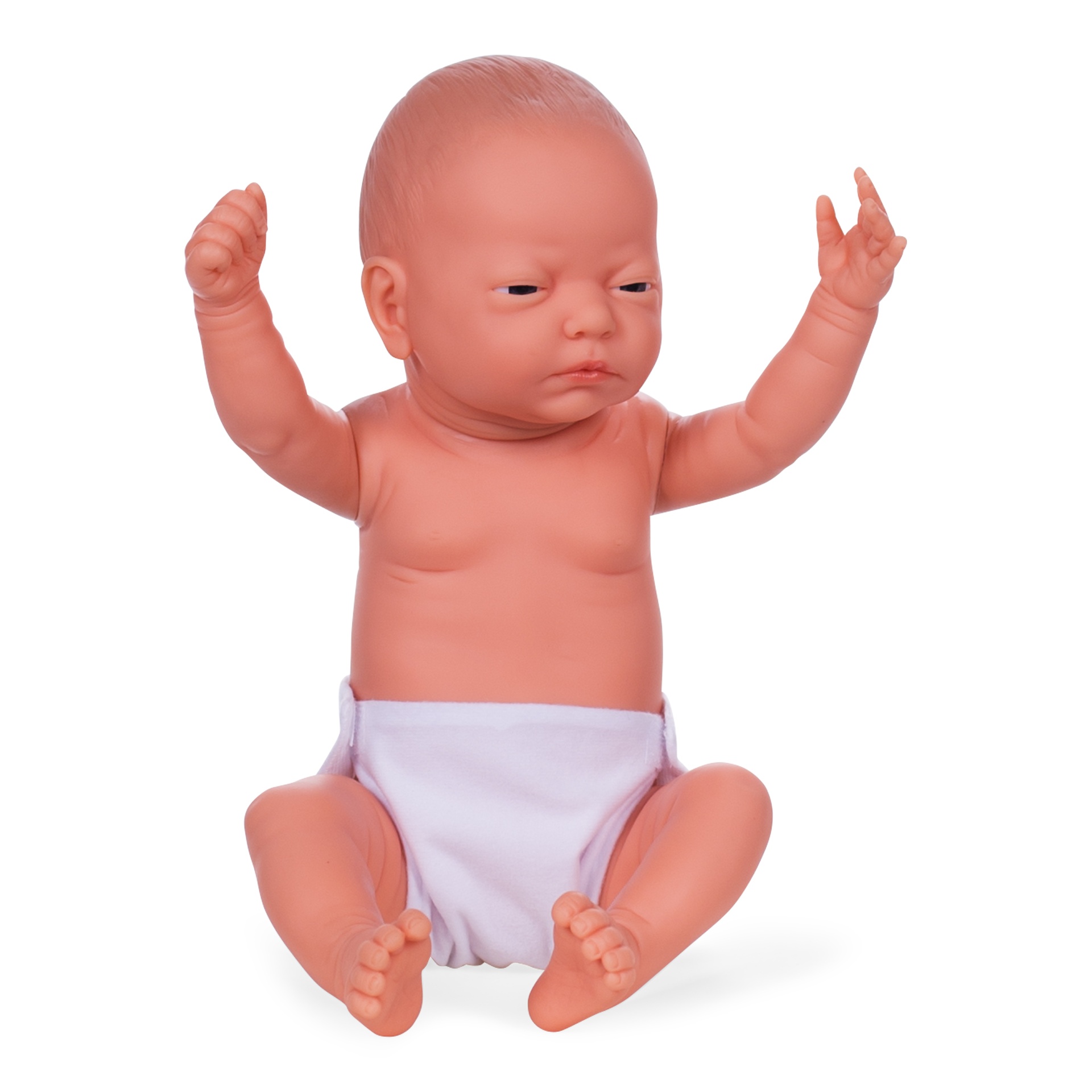 Realistic child mannequin, European skin colour, unisex, Baby Dolls collection, pose 60109