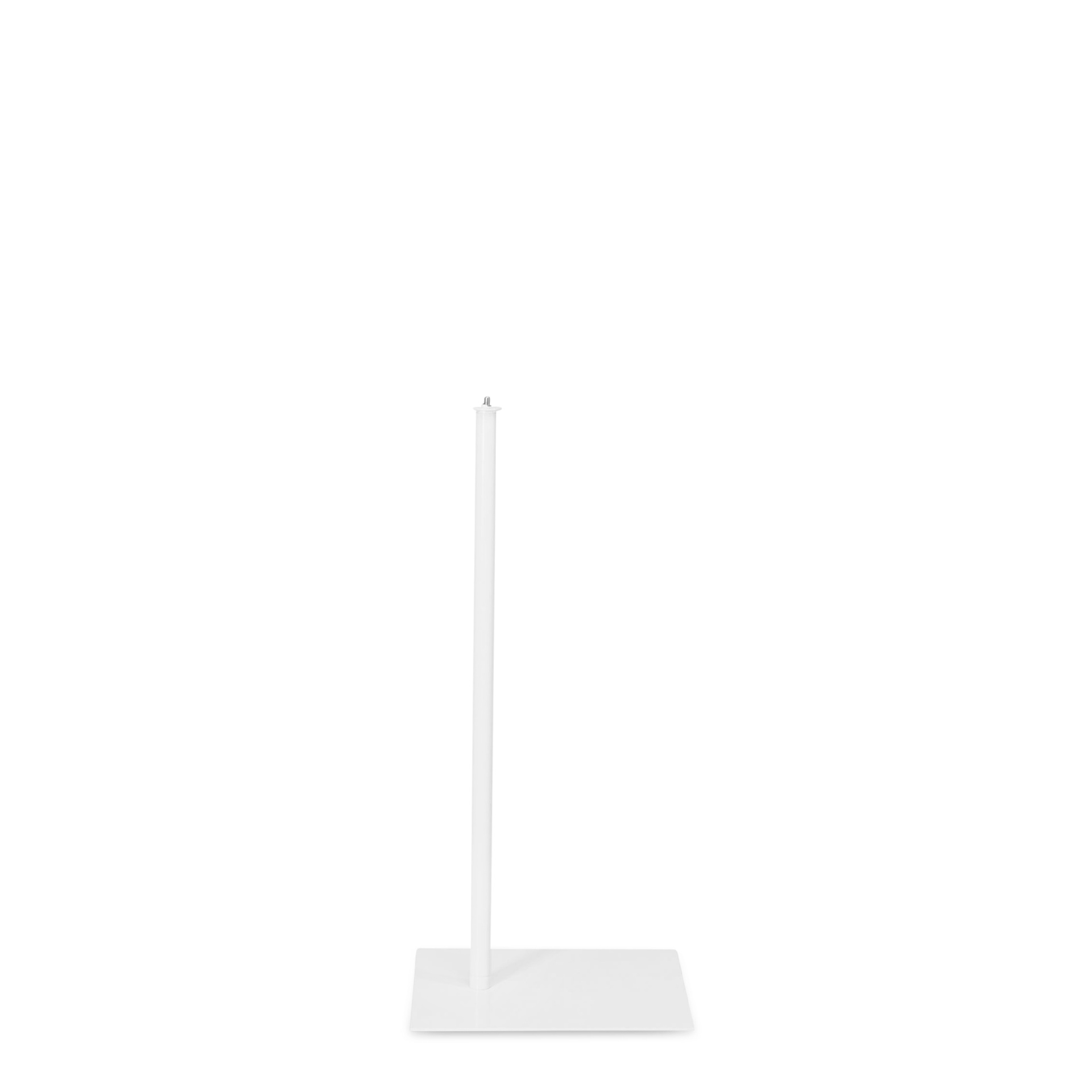 BINK - Support de buste avec filetage M10, hauteur réglable, peint en poudre blanc