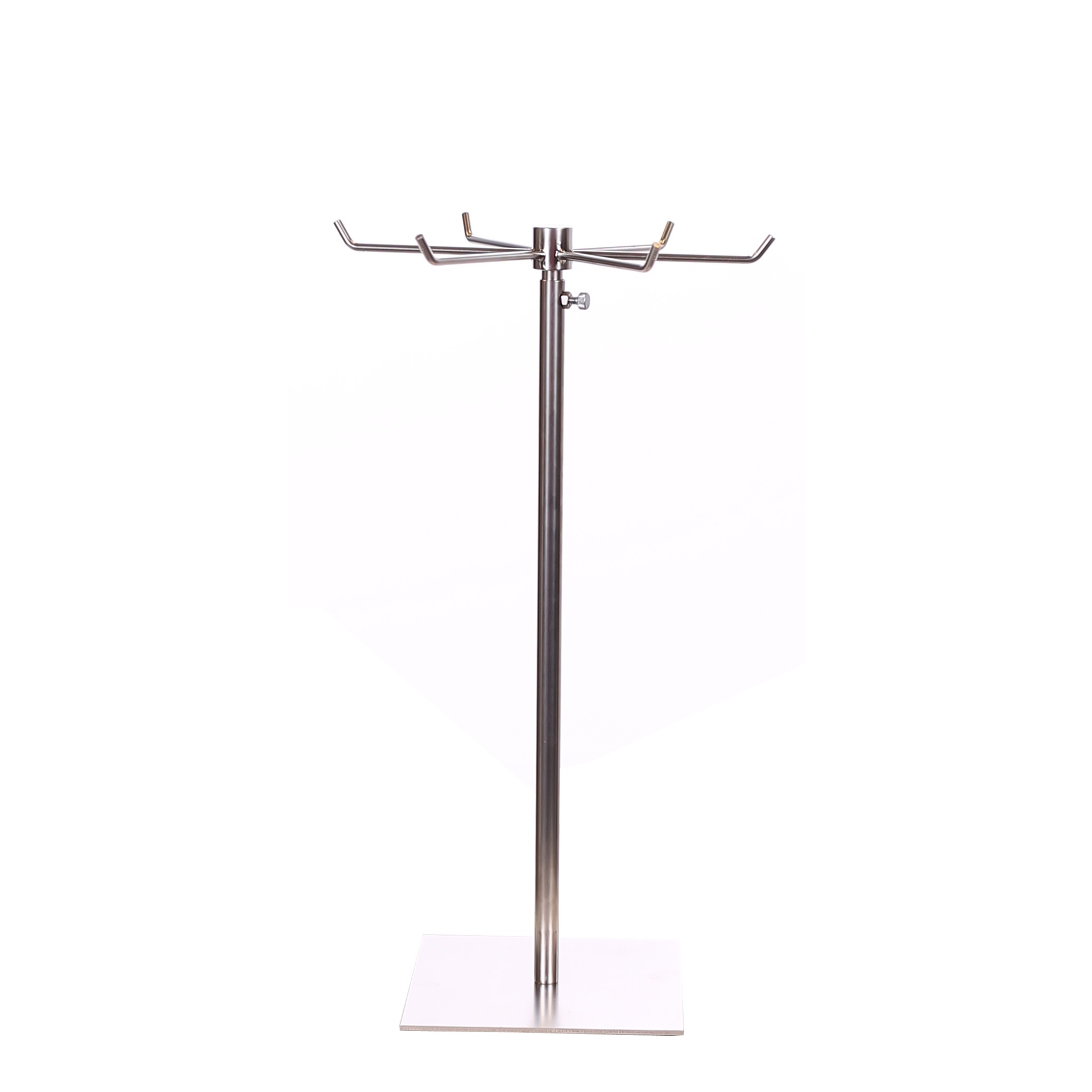 BINK - Accessory display, 6 pins, brushed steel