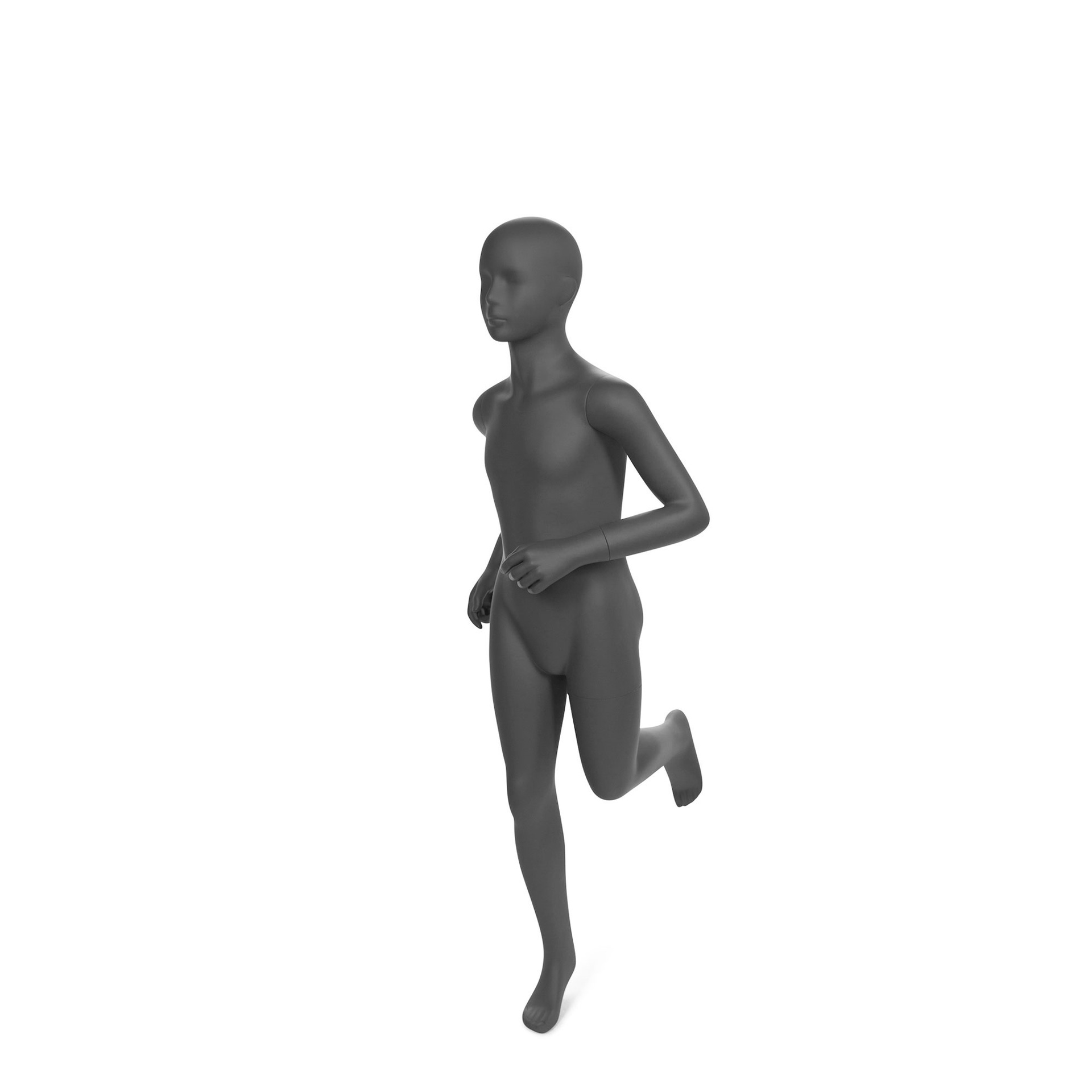BINK - Mannequin runner enfant 8 ans abstrait, gris