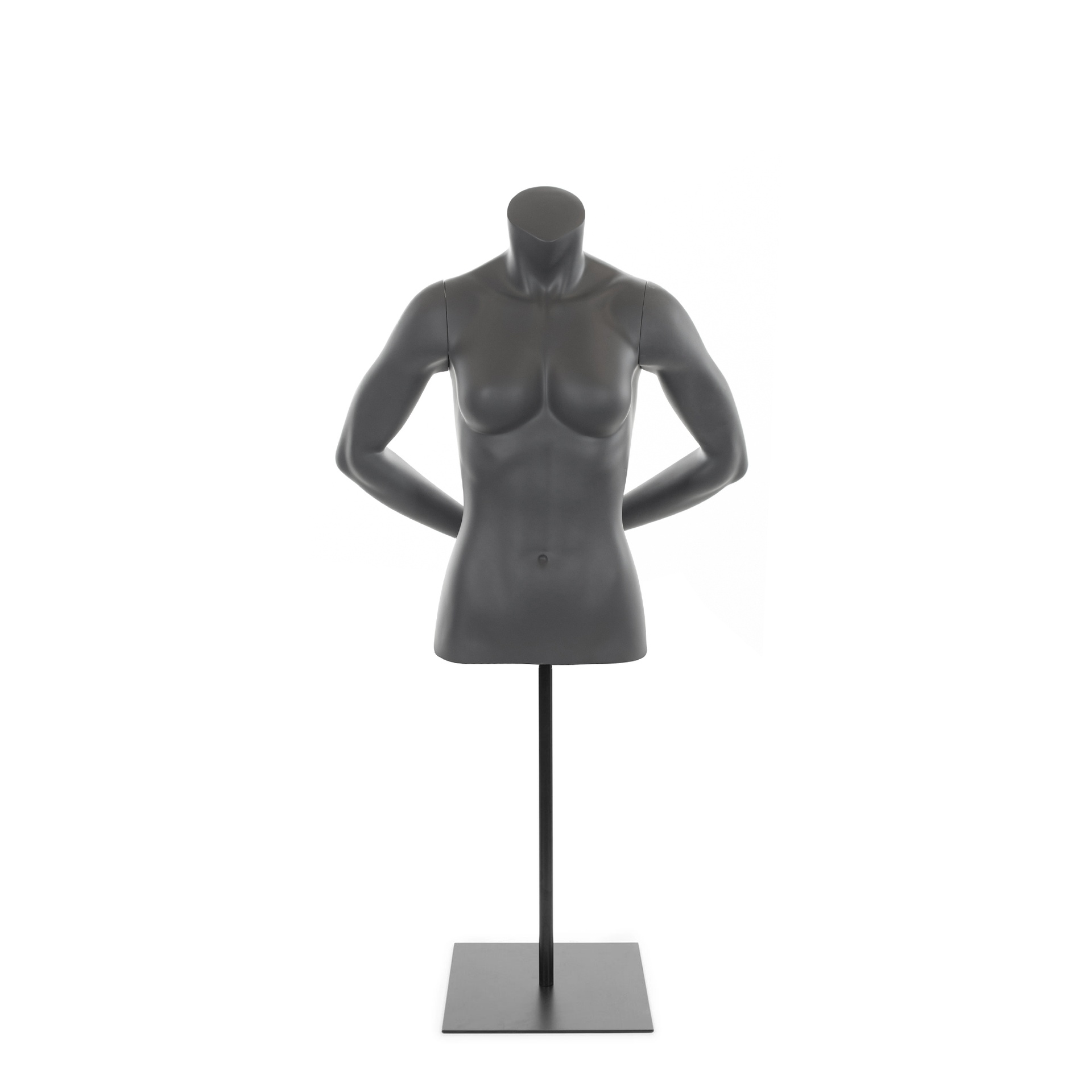 BINK - Female bust with arms, headless, grey