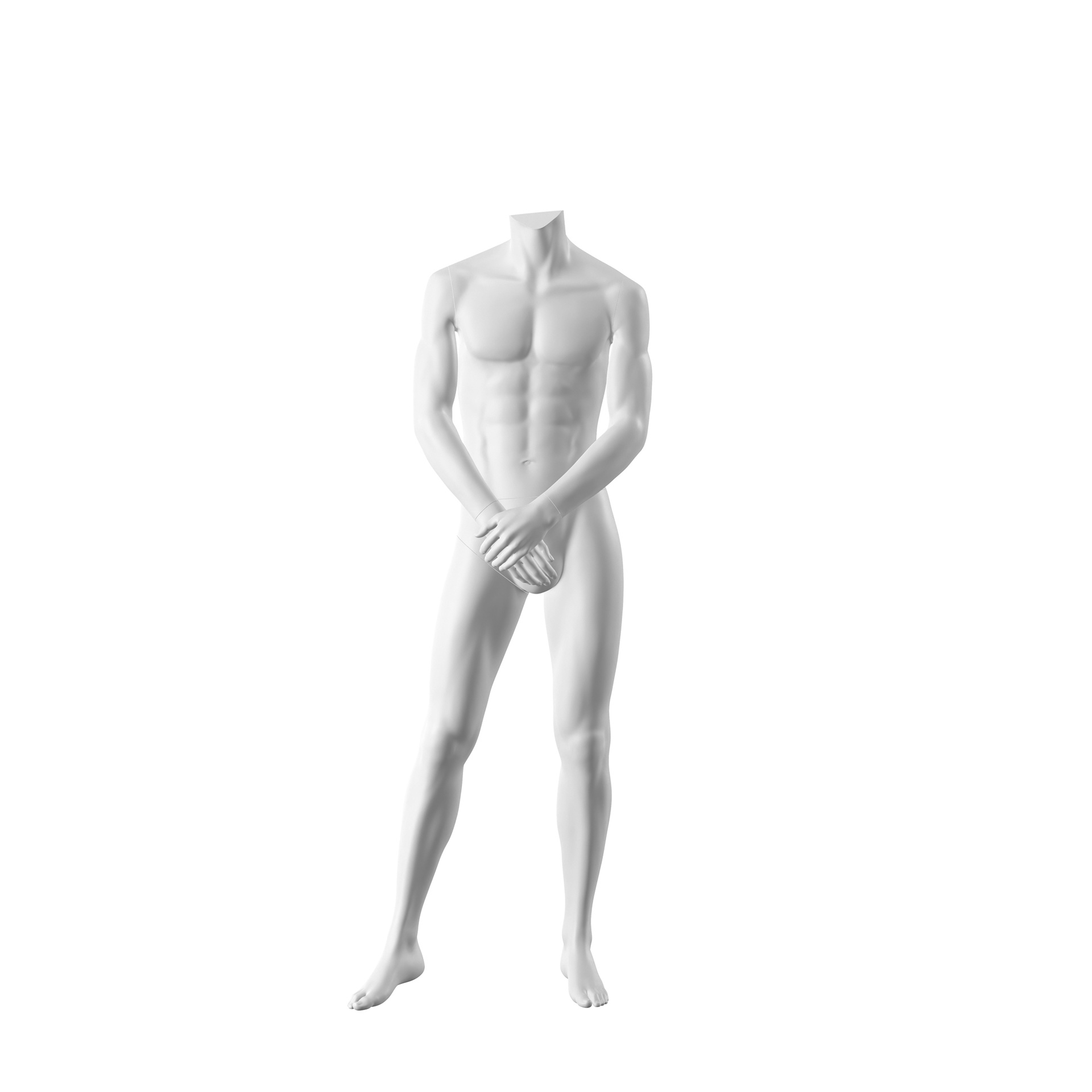 For Rent male mannequin, Urban, white mat