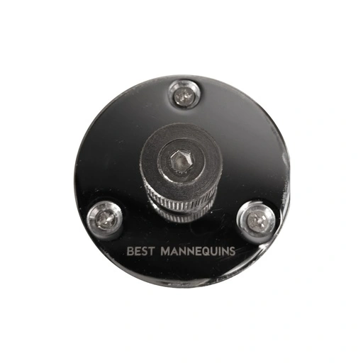 Shoulderfitting balconet, easy adjusting, chrome