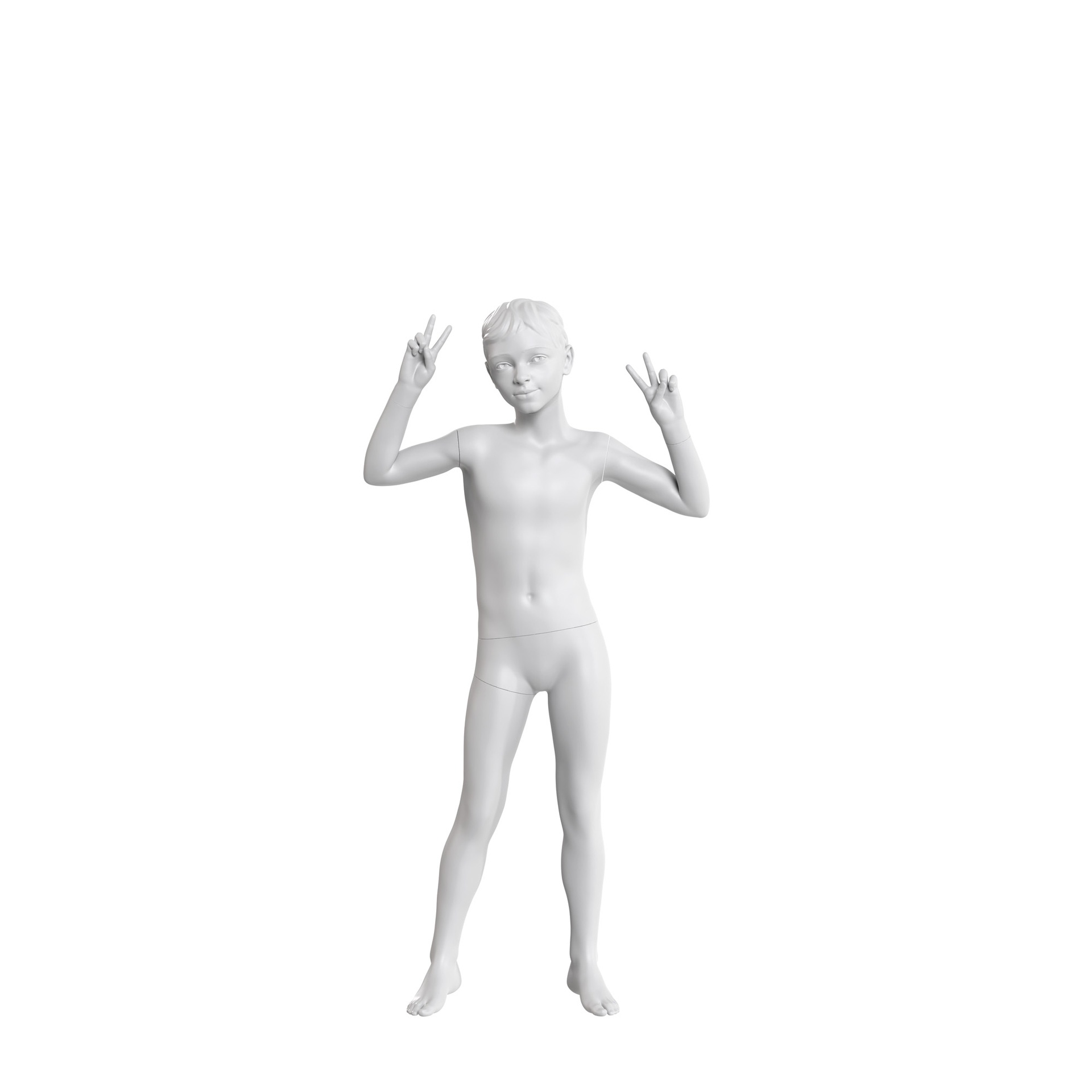 BINK - Maniquí infantil realista niño de 8 años, blanco, Urban