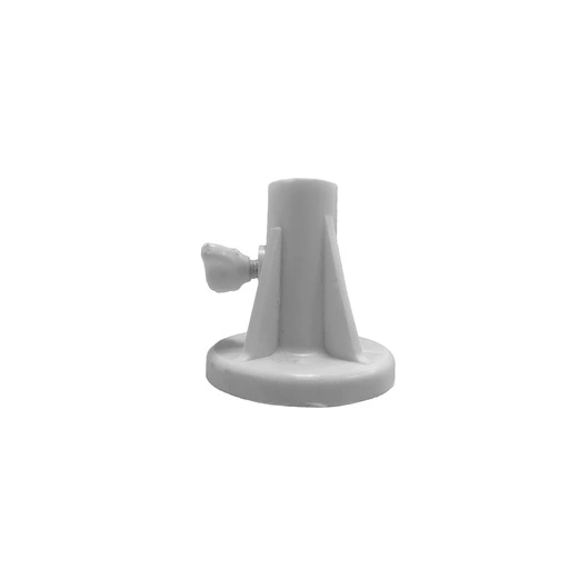 Base connector for calfpin, plastic white
