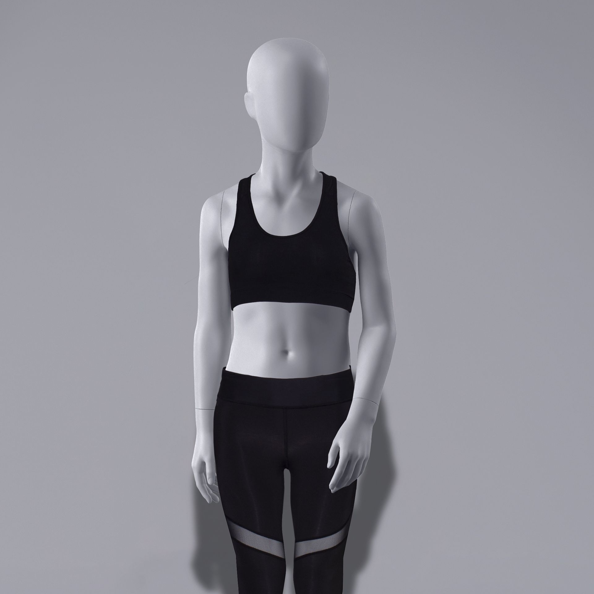 BINK - Sport mannequin, child, grey, 8 year, standing pose 602