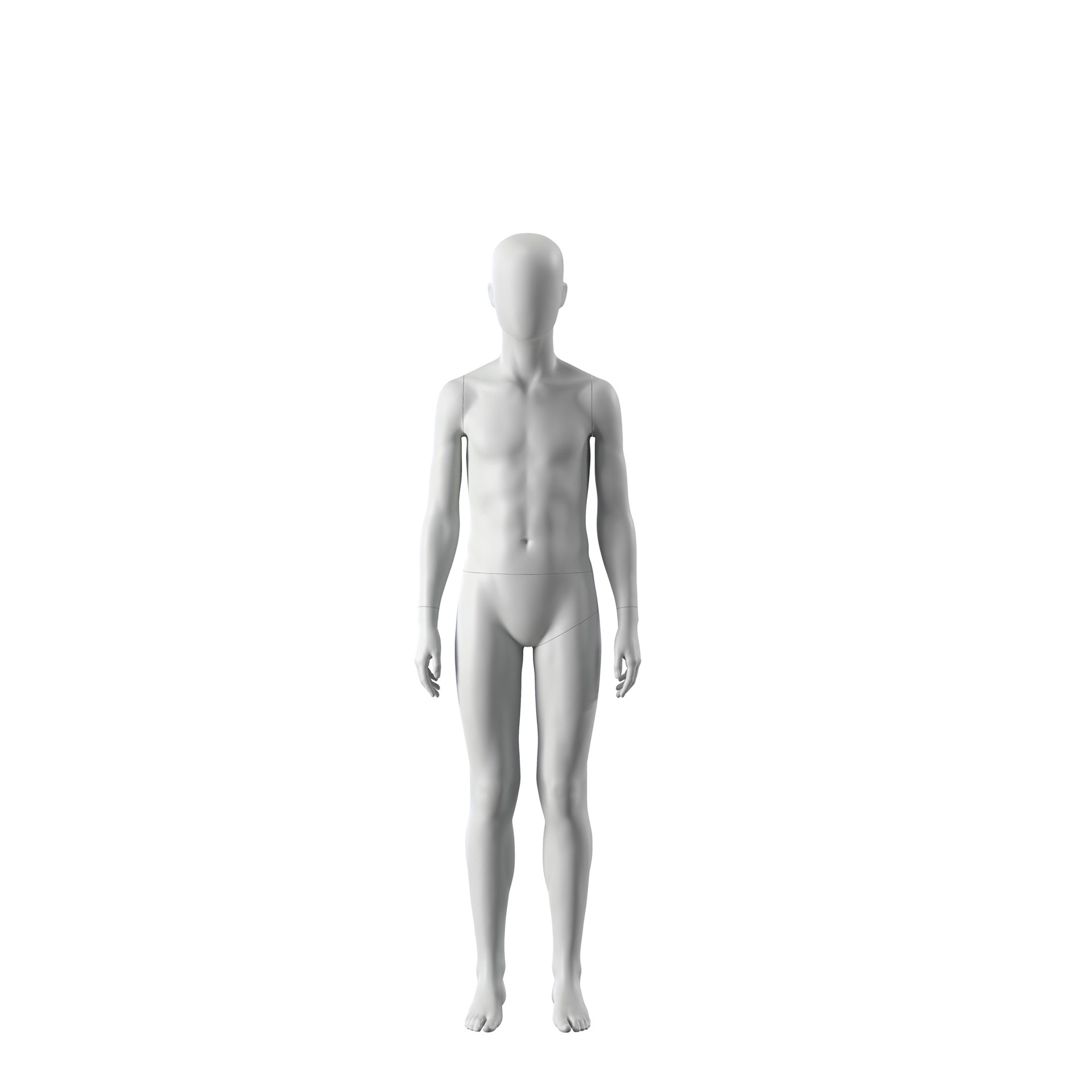 BINK - Sport mannequin, child, grey, 12 year, standing pose 604